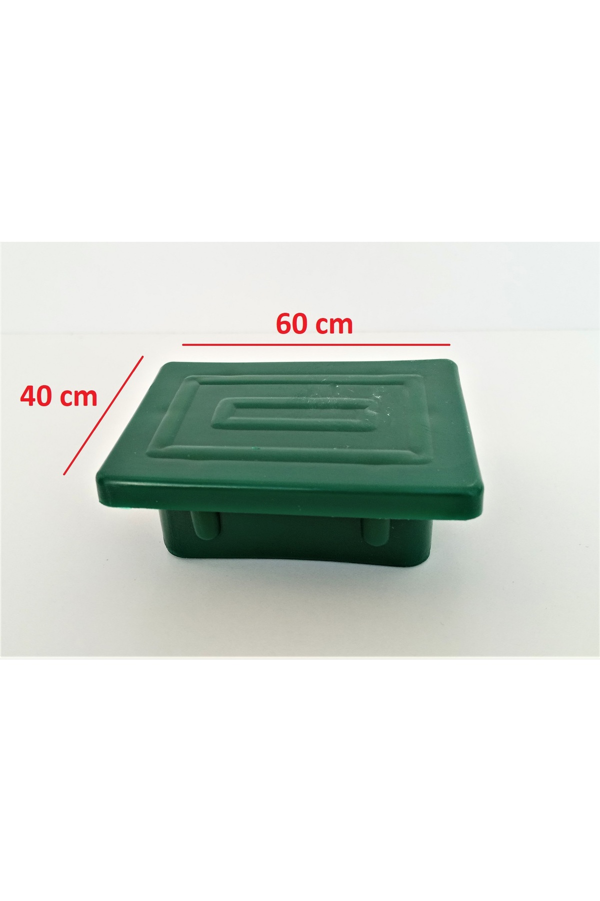 Asenya Kutu Profil Kapağı 10 ADET 40x60 Kutu Profil Kapak Kare Profil Tapası Plastik Tapa Panel Çit