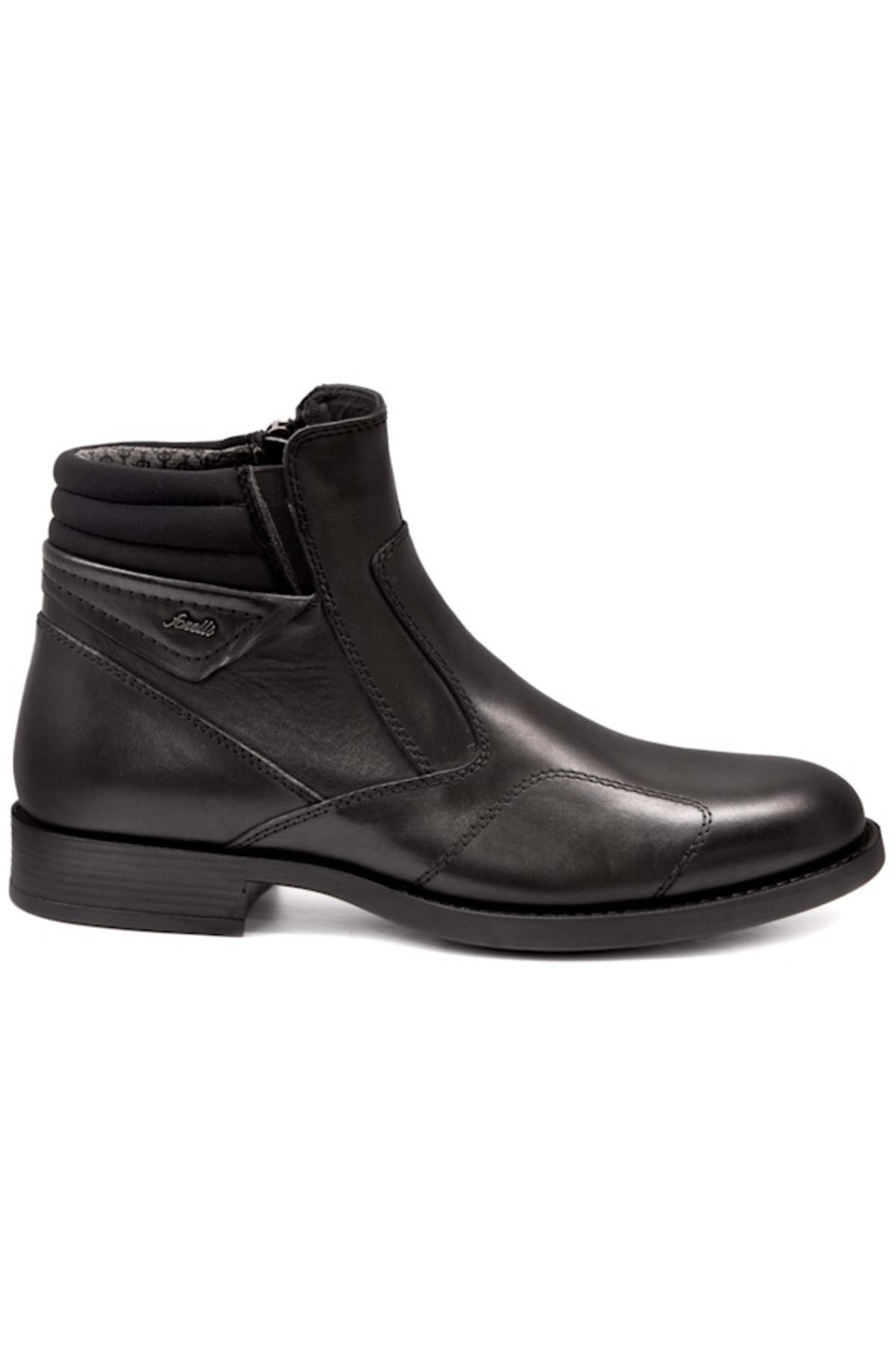 بوت مردانه مشکی Forelli | MOTTO-G 31664 اورجینال - تصویر 2