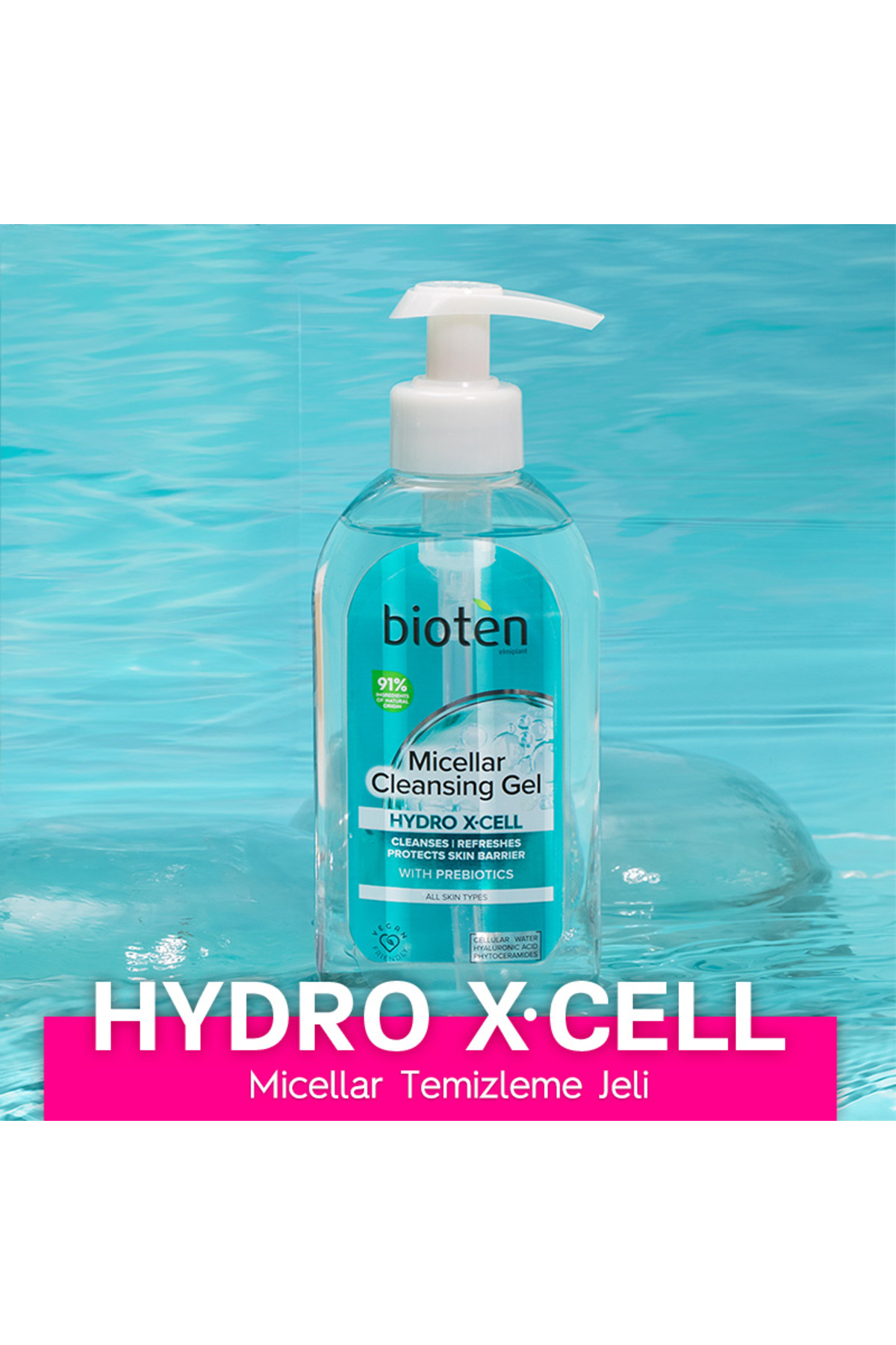 Hydro X-Cell Yüz Temizleme Jeli 200ml — 8571049934 — تصویر 2 از 5