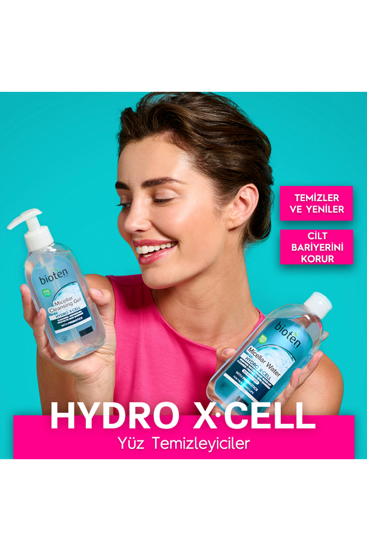 Hydro X-Cell Yüz Temizleme Jeli 200ml — 8571049934 — تصویر 3 از 5