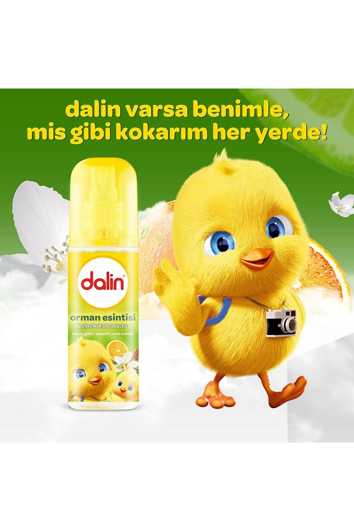 Dalin Bebek Kolonyası Sprey Orman Esintisi 100 ml 6 Adet fotoğrafı 2 (önizleme)