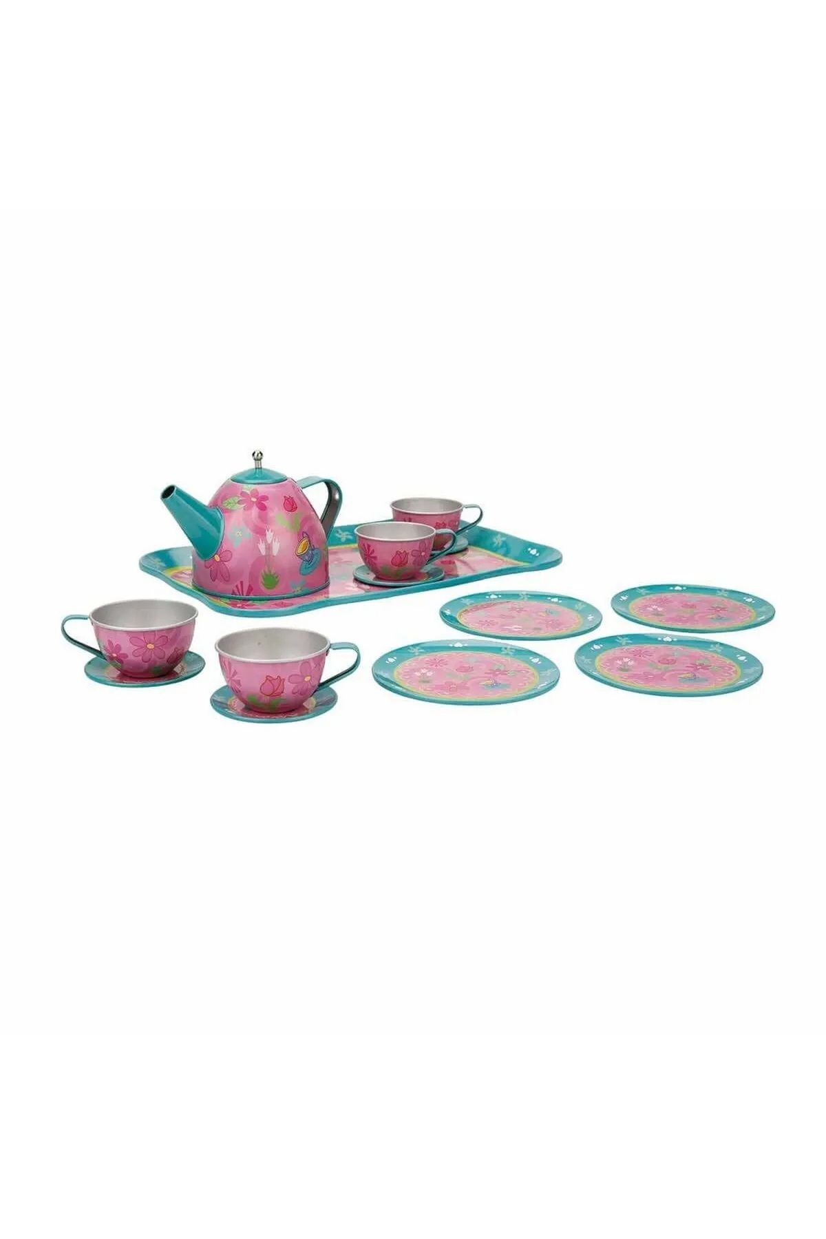 Metal tea set toy cheap