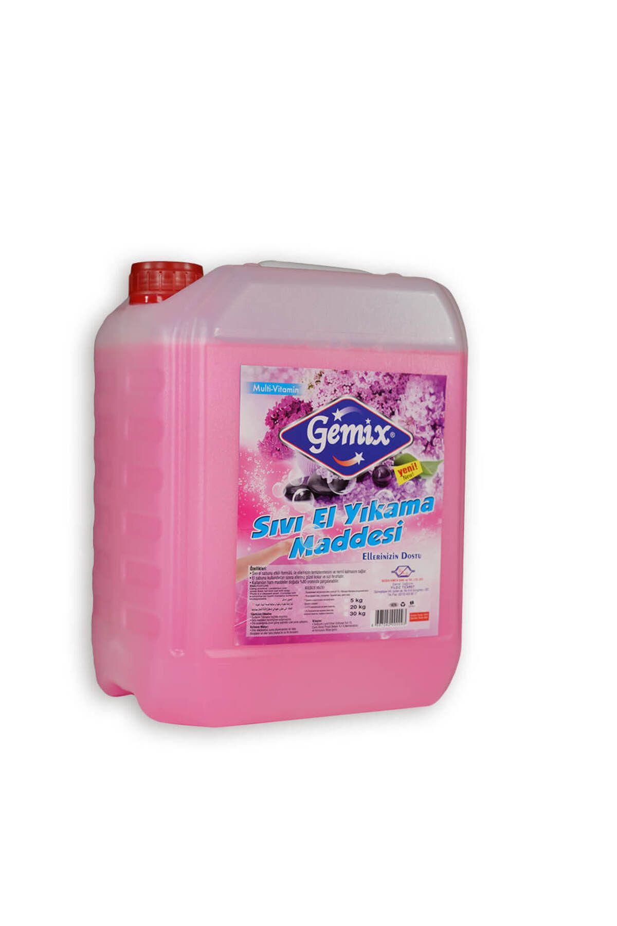 GEMİX-Gemıx Prolet Liquid Hand Soap 5L Domestic Production 1