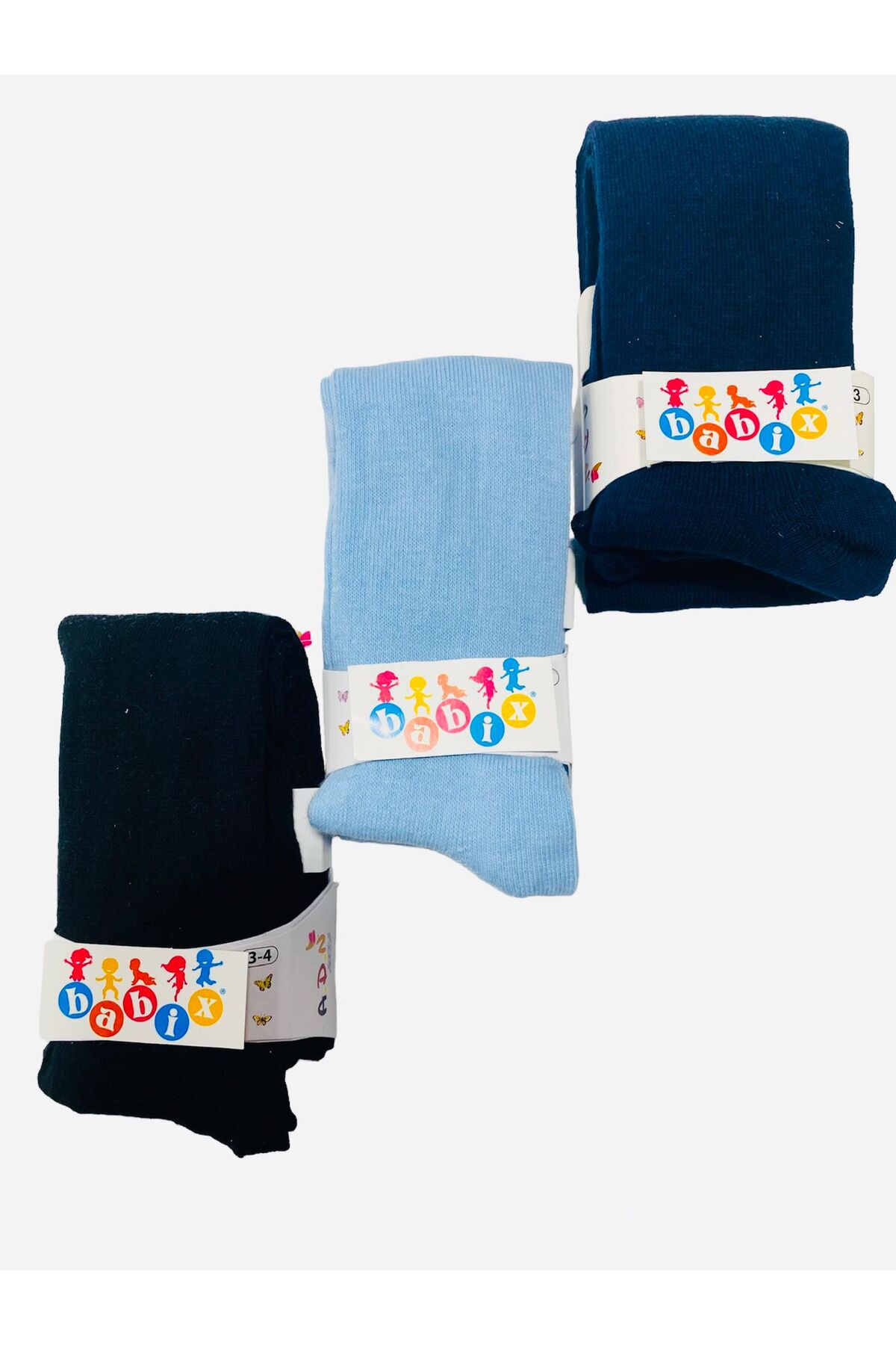Baby Girl Cotton 3-Pairs Pantyhose