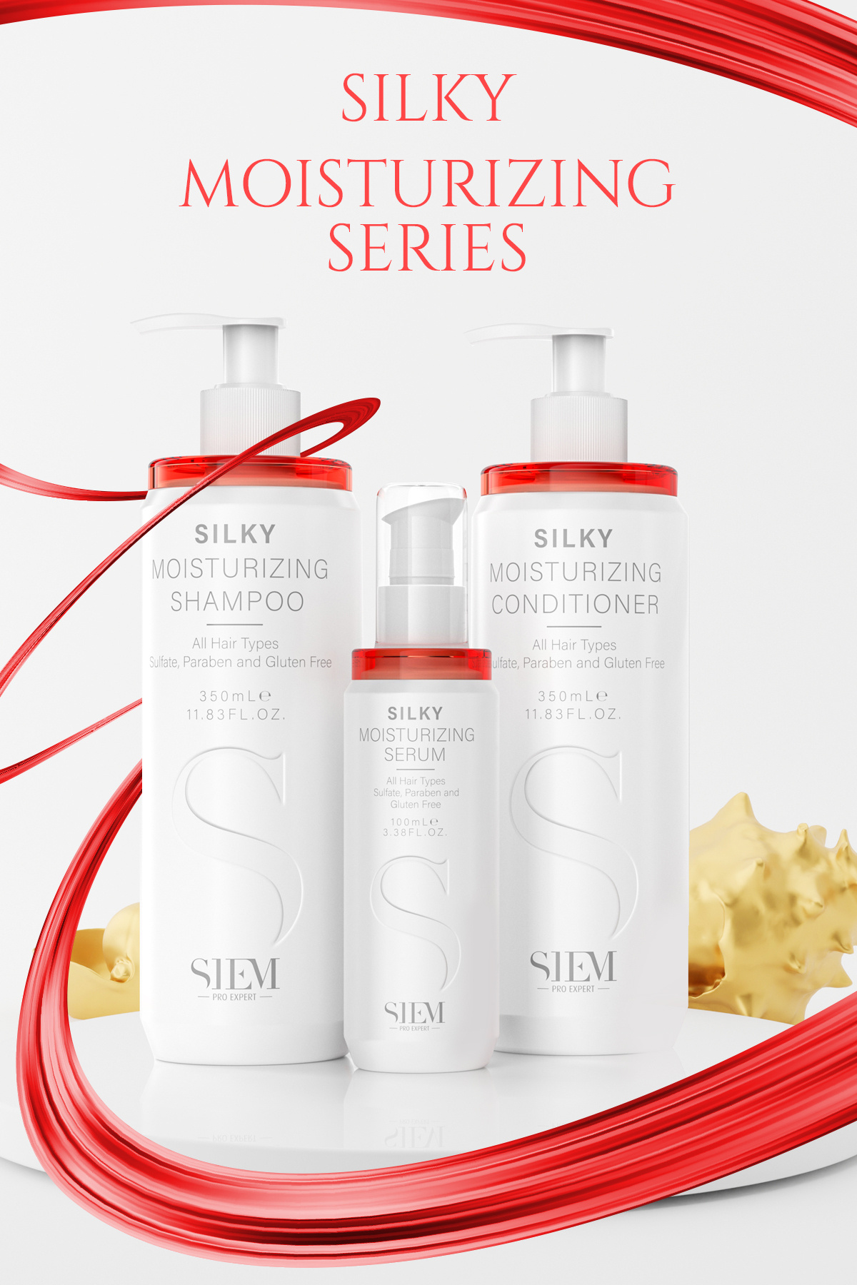 Silky Moisturizing Conditioner Sülfatsız Nemlendirici Saç Kremi Tüm Saç Tipleri Saç Nem Bakımı 350ml — SILKYCONDITIONER — تصویر 8 از 8