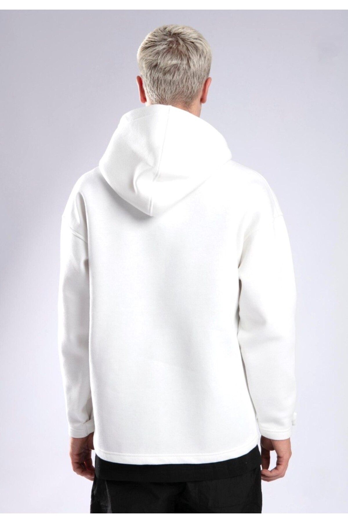 Catch OVERSIZE HOODED SWEATSHIRT Trendyol