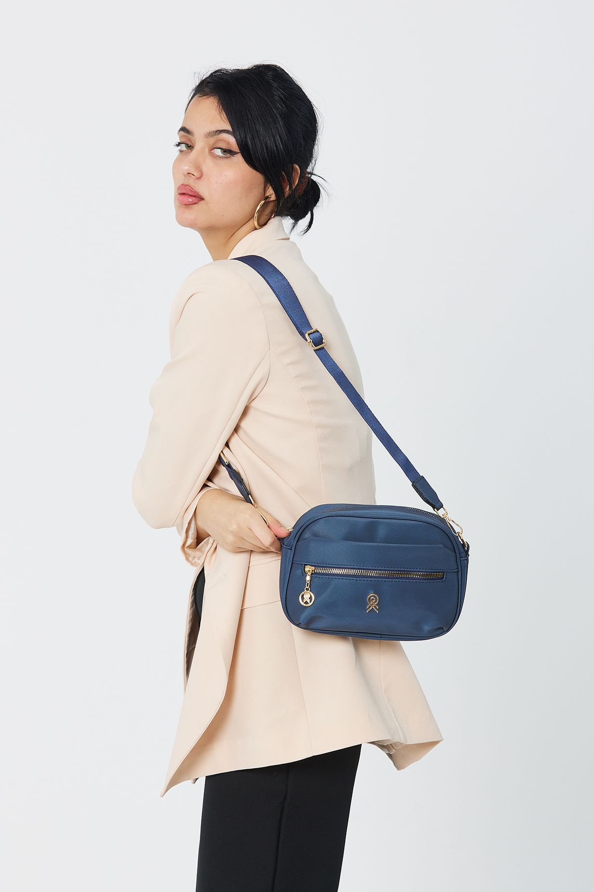 Aldo navy online blue bag