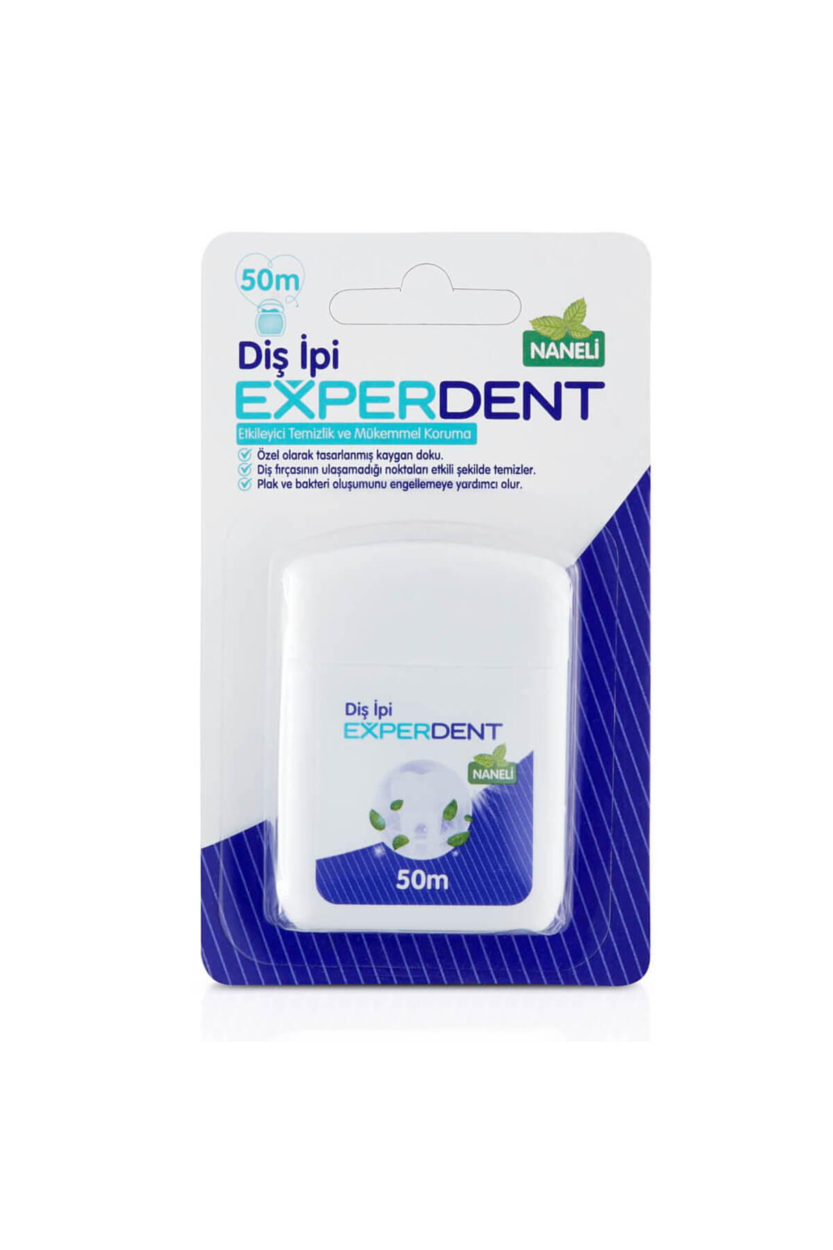 EXPERDENT Diş İpi Naneli 50m 2 Adet
