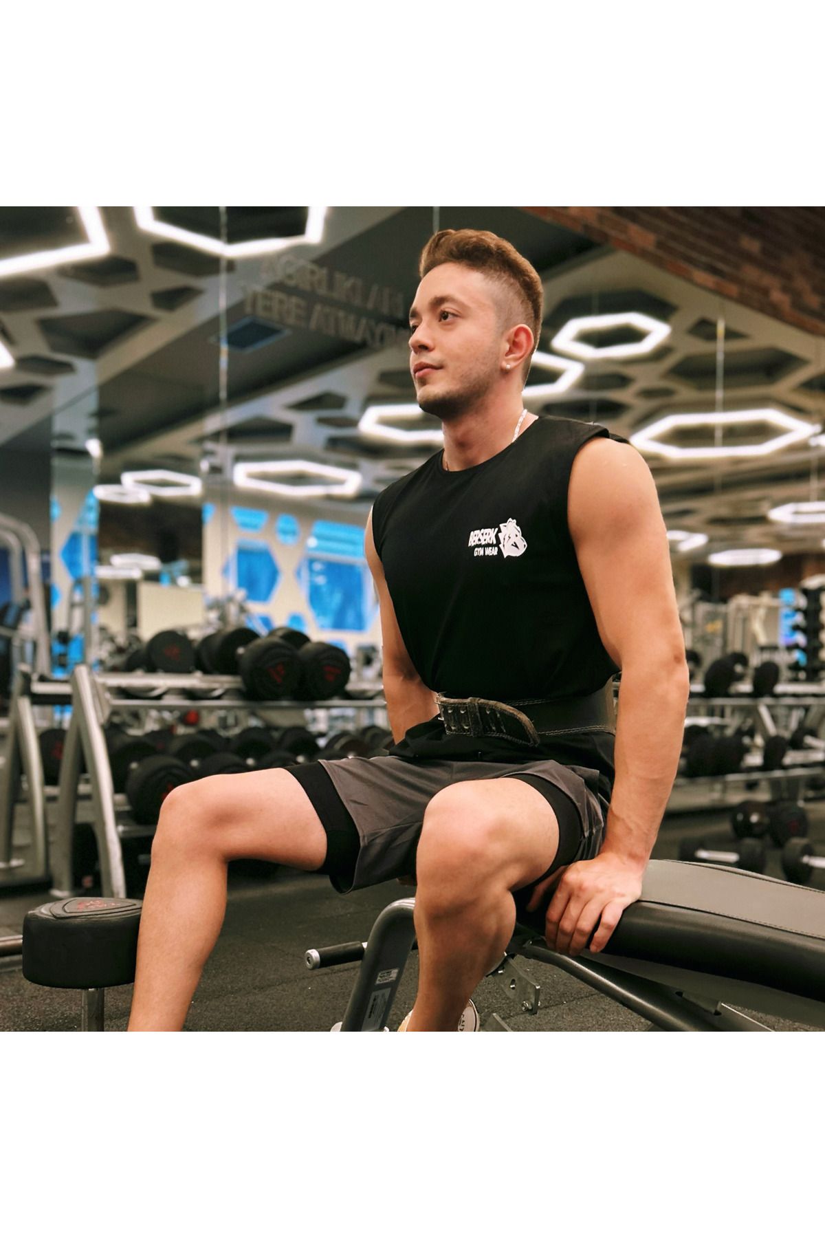 BERSERK GYM WEAR SPOR ATLET KOLSUZ BERSERK GYM WEAR