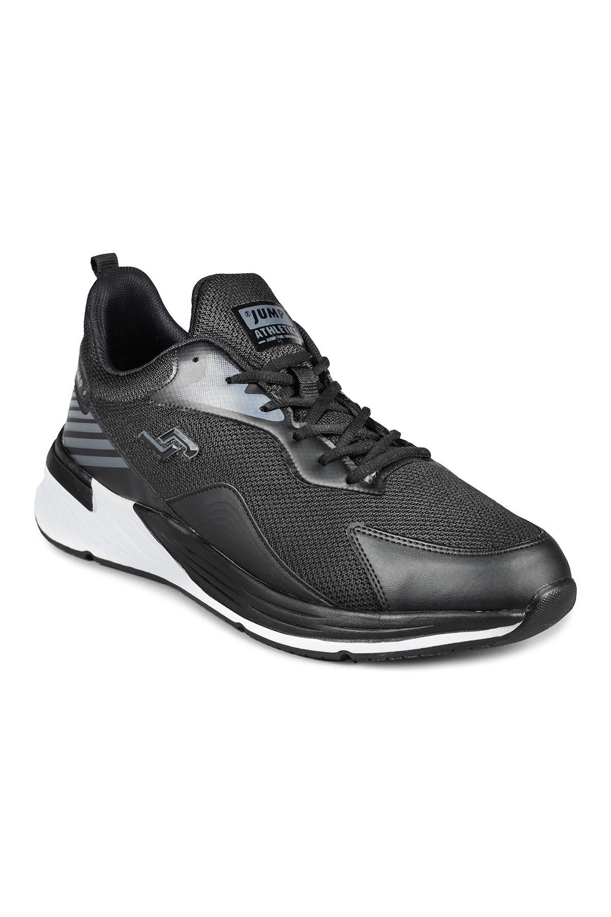 Jump 27452 کفش ورزشی مردانه پیاده روی راحت روزانه مشکی