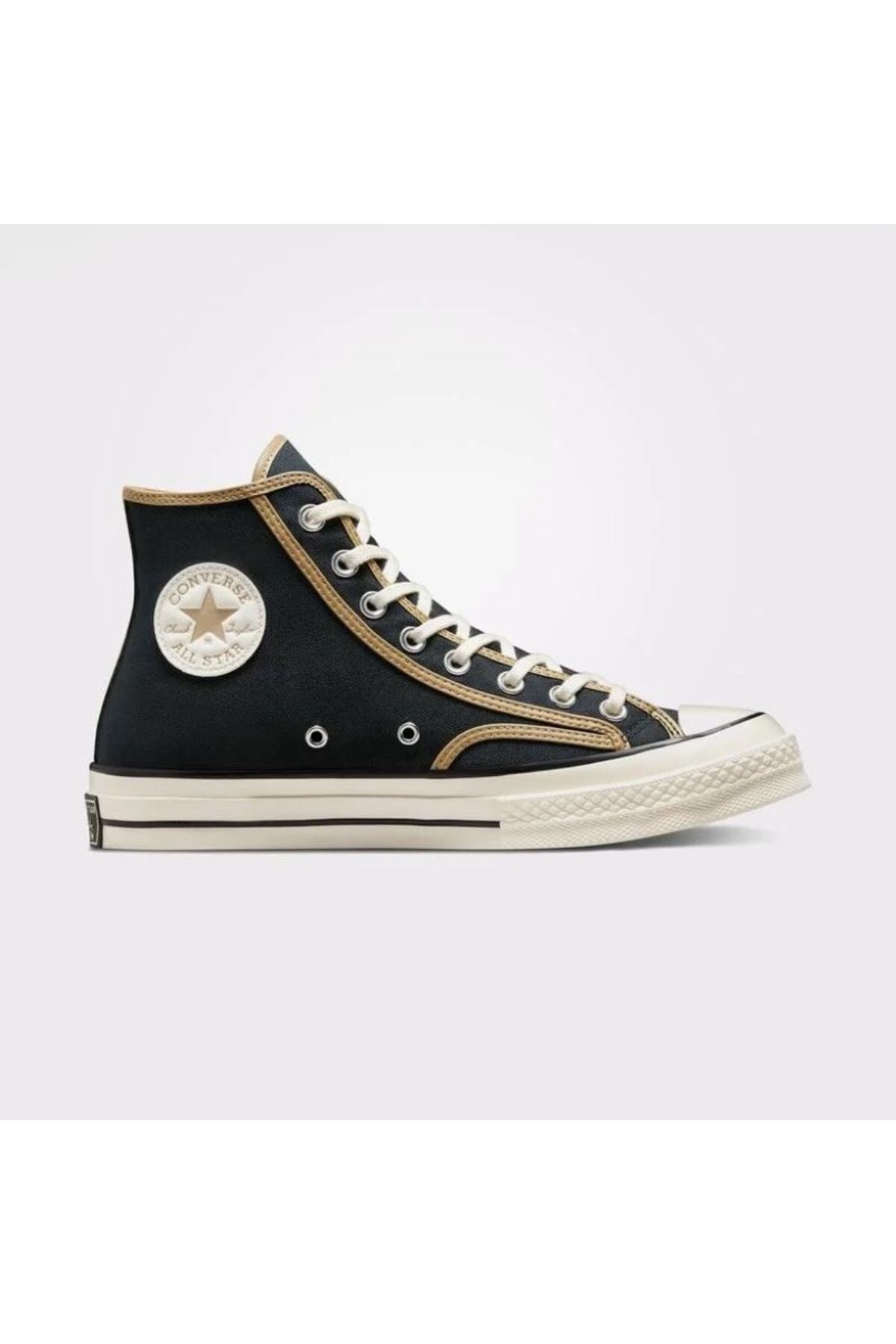 Khaki green high top converse sale
