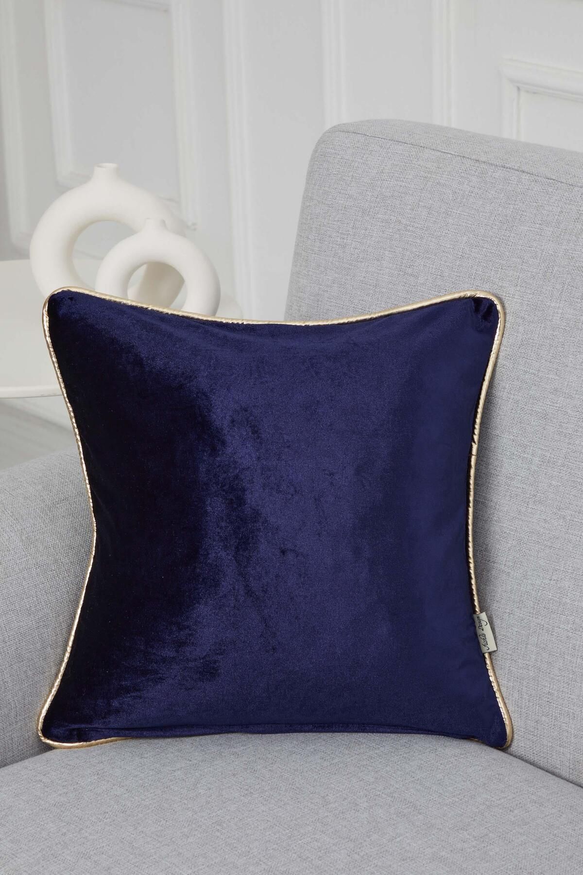 Deep blue cheap cushions