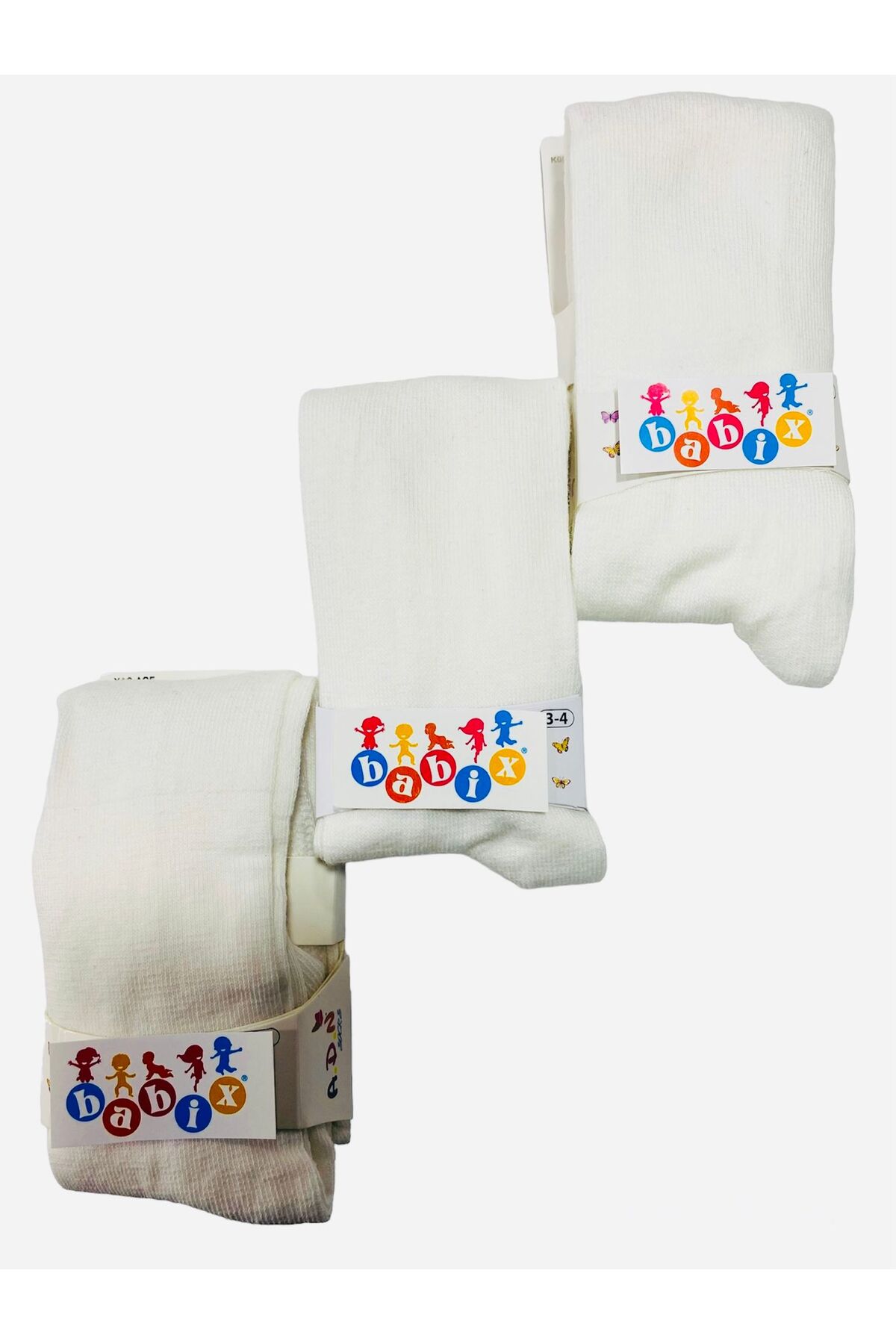 Baby Girl Cotton 3-Pairs Pantyhose
