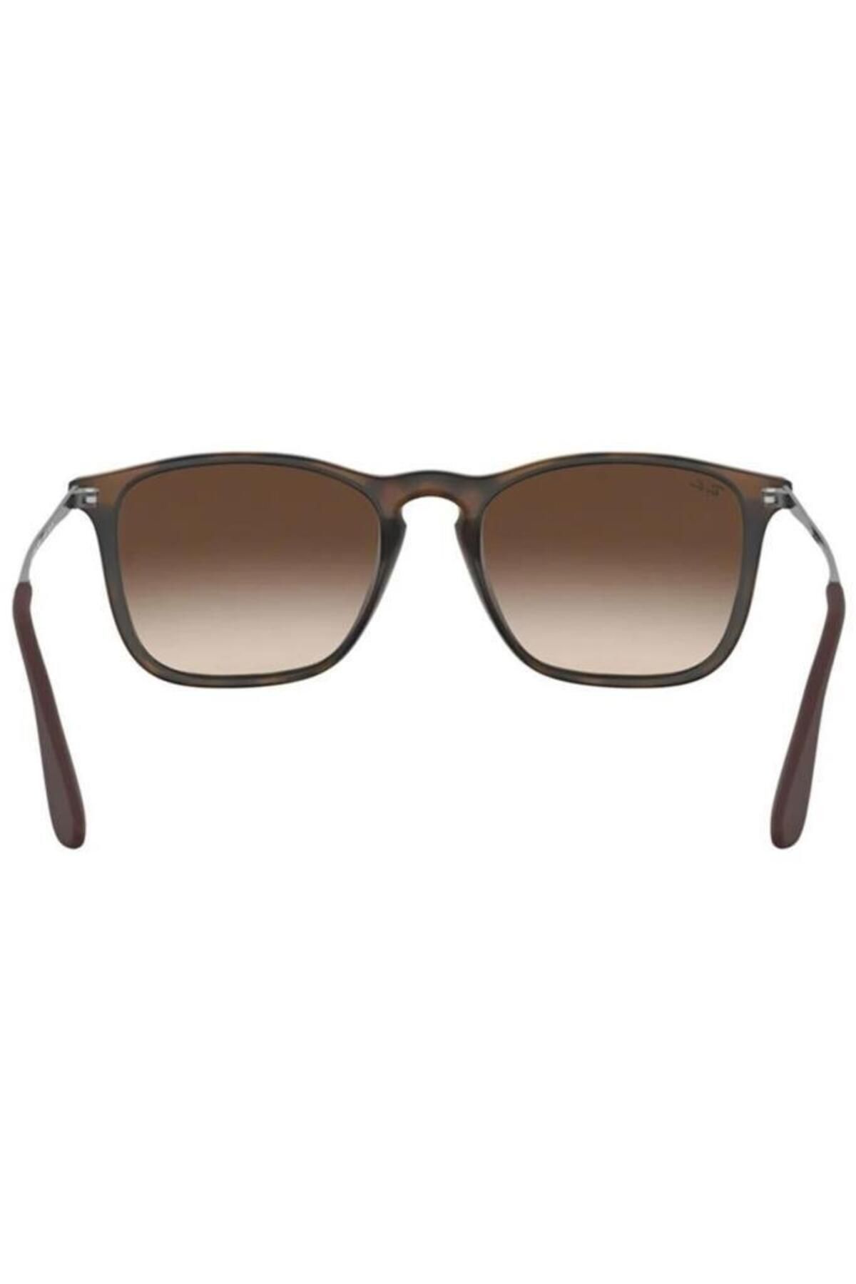 عینک آفتابی چند رنگ مردانه و زنانه یونیسکس CHRIS RB 4187 COL 856 13 54 18 145 Ray-Ban