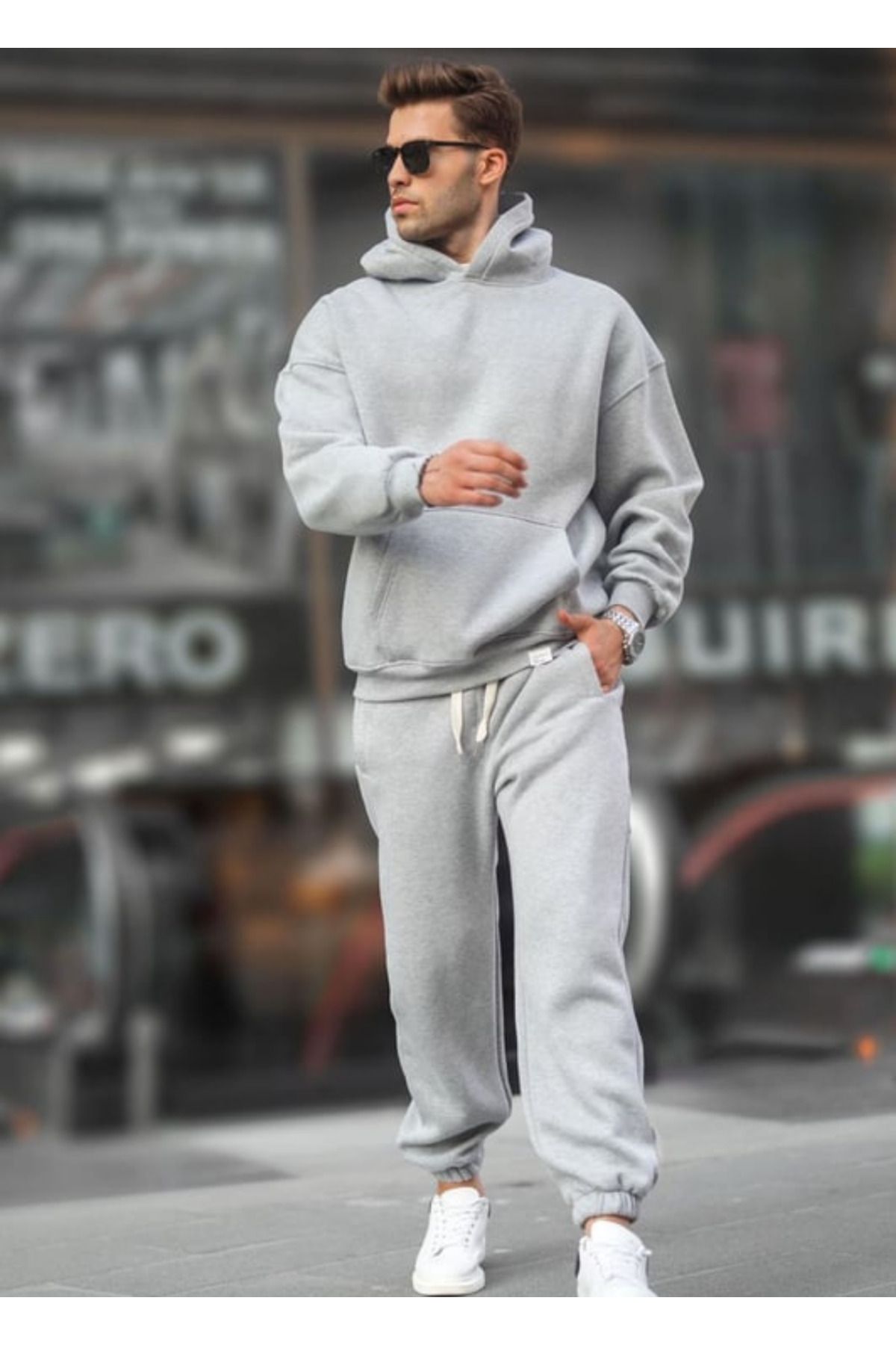 Soft hotsell grey tracksuit