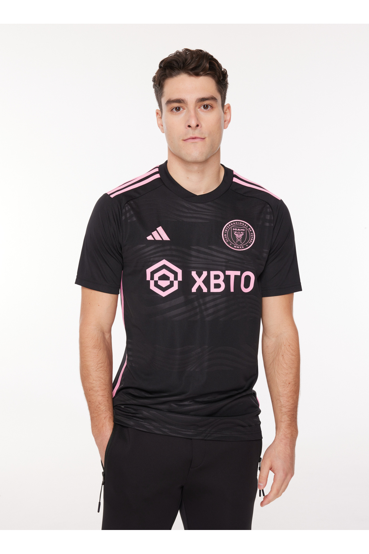 adidas Siyah Erkek Bisiklet Yaka Forma JE9704-IMCF A JSY N