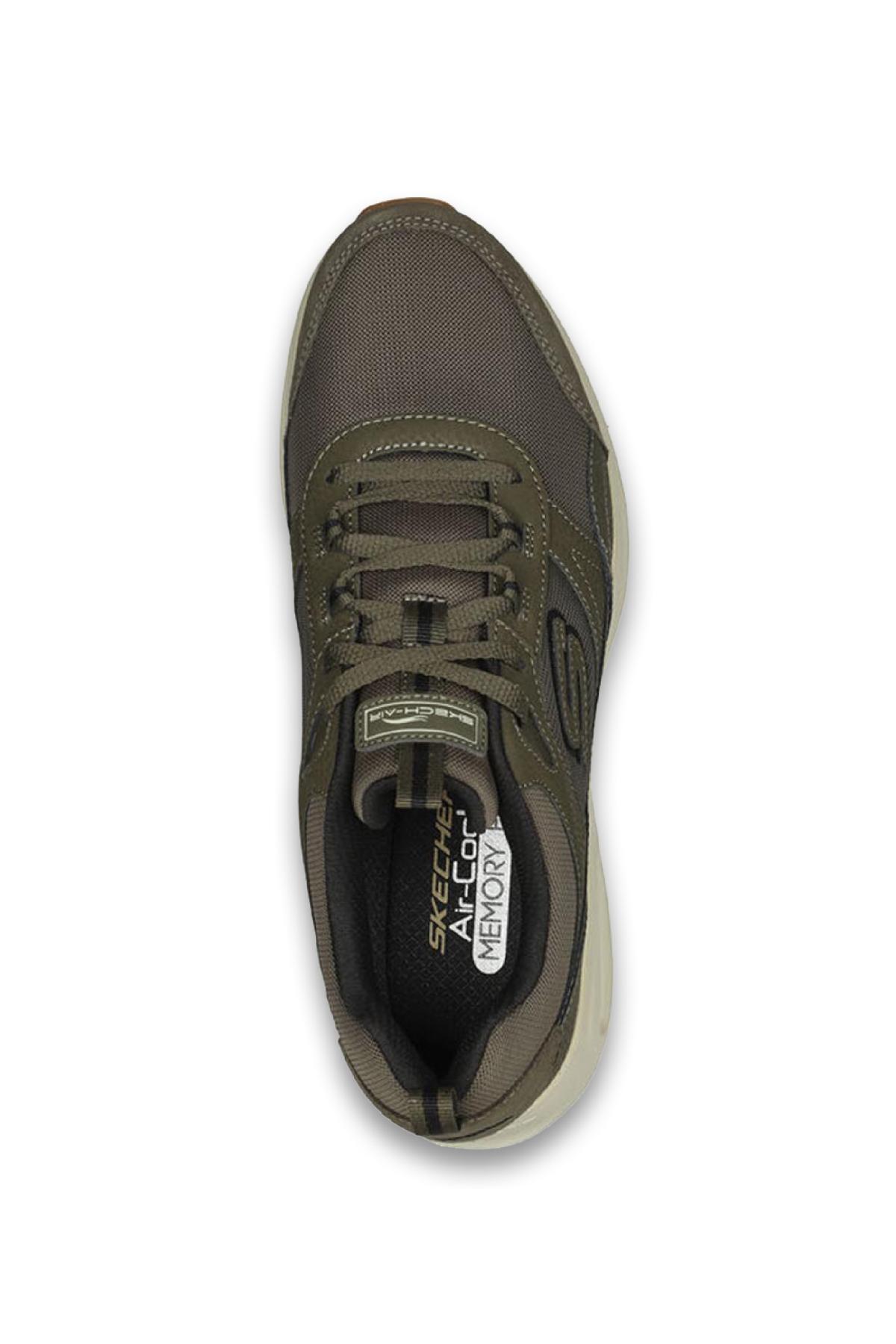 کفش SKECHERS اسکیچرز اسپرت مردانه سبز اسکچ-ایر کورت 232646M اورجینال - تصویر 3