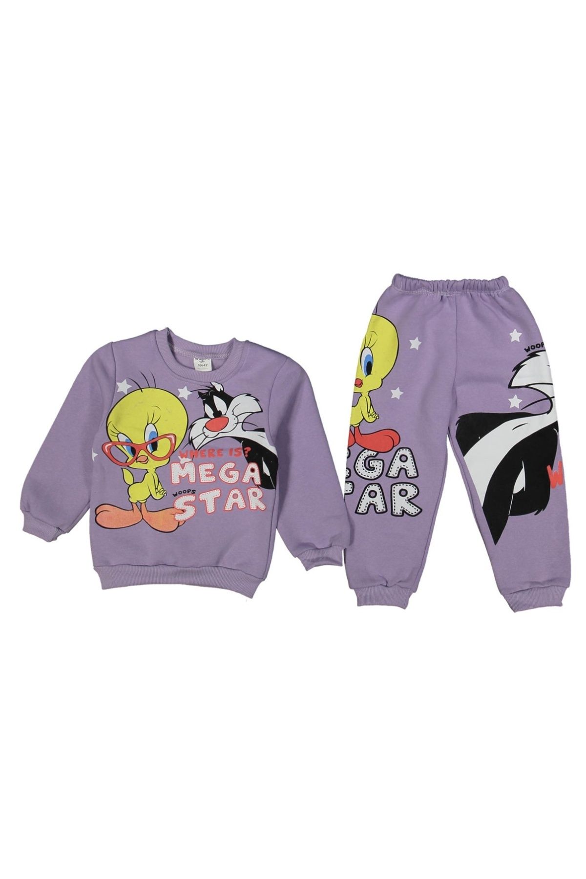 diamondstar Girl 1 4 Years Old Mega Star 3 Thread Tracksuit Set