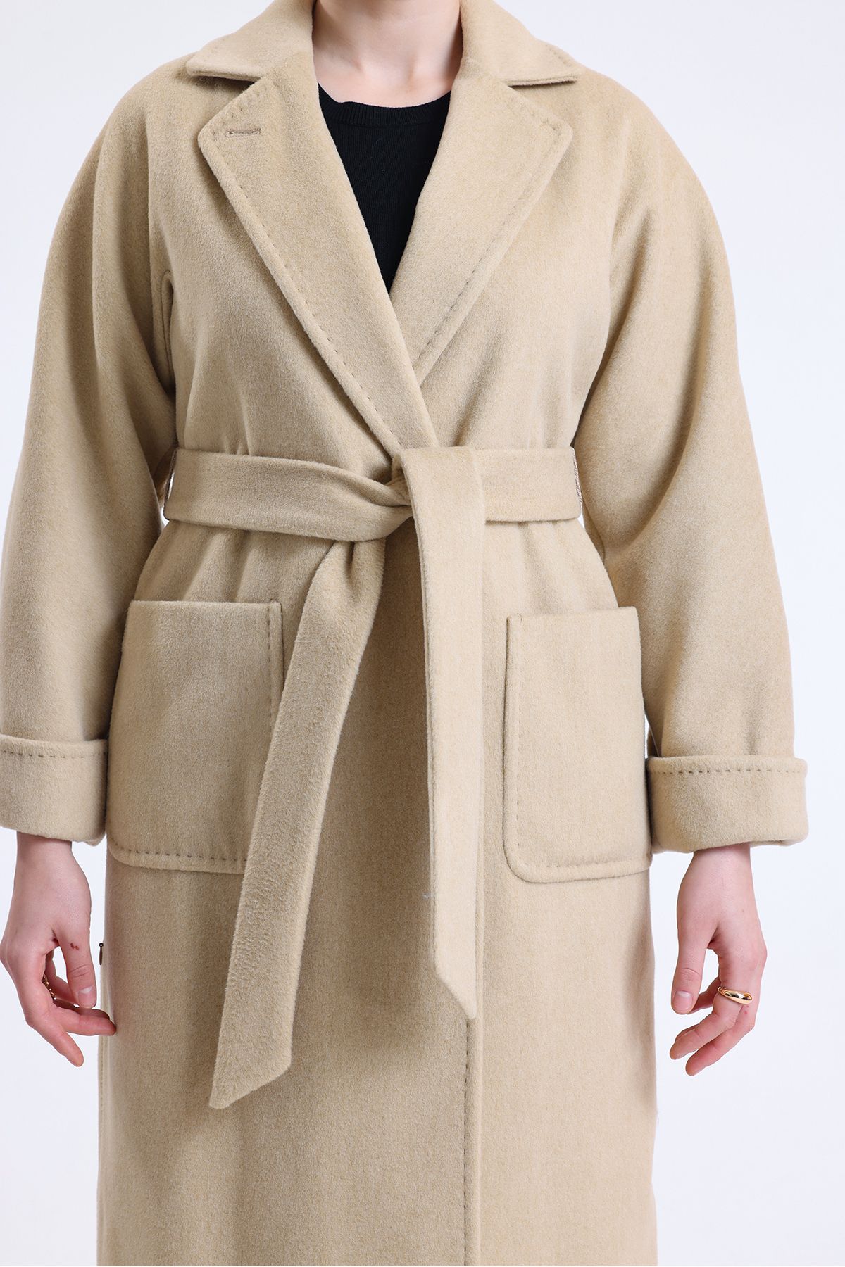 Zara patch pocket hotsell coat
