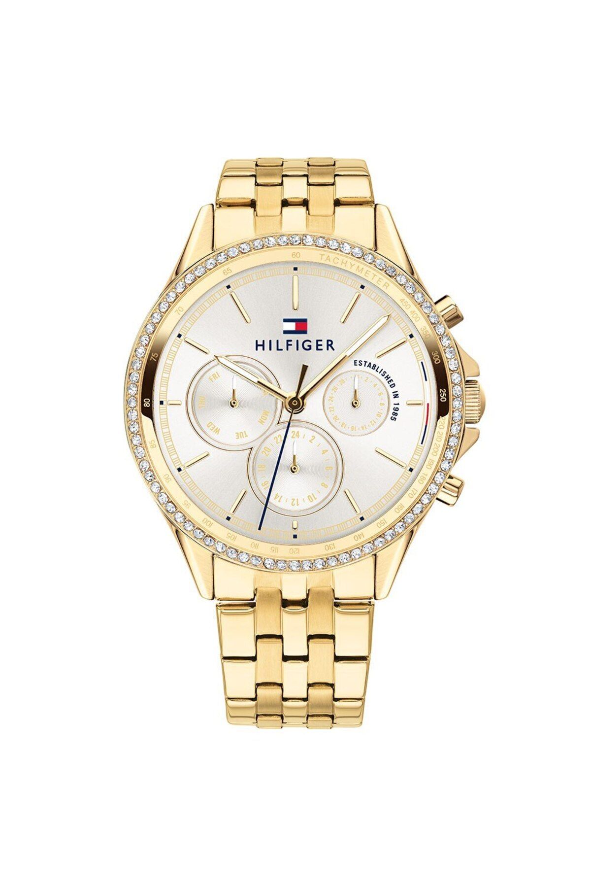Gold best sale hilfiger watch