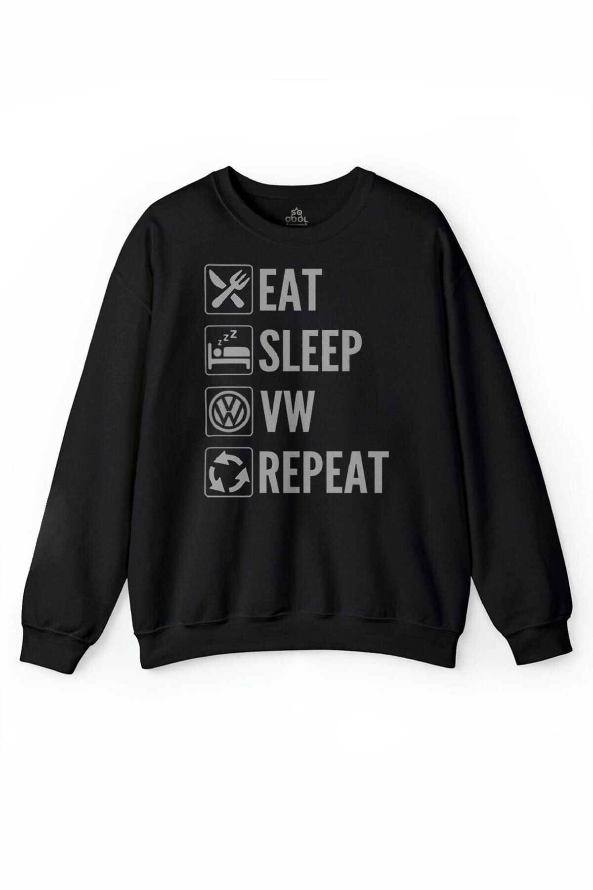 Eat sleep vw t shirt top