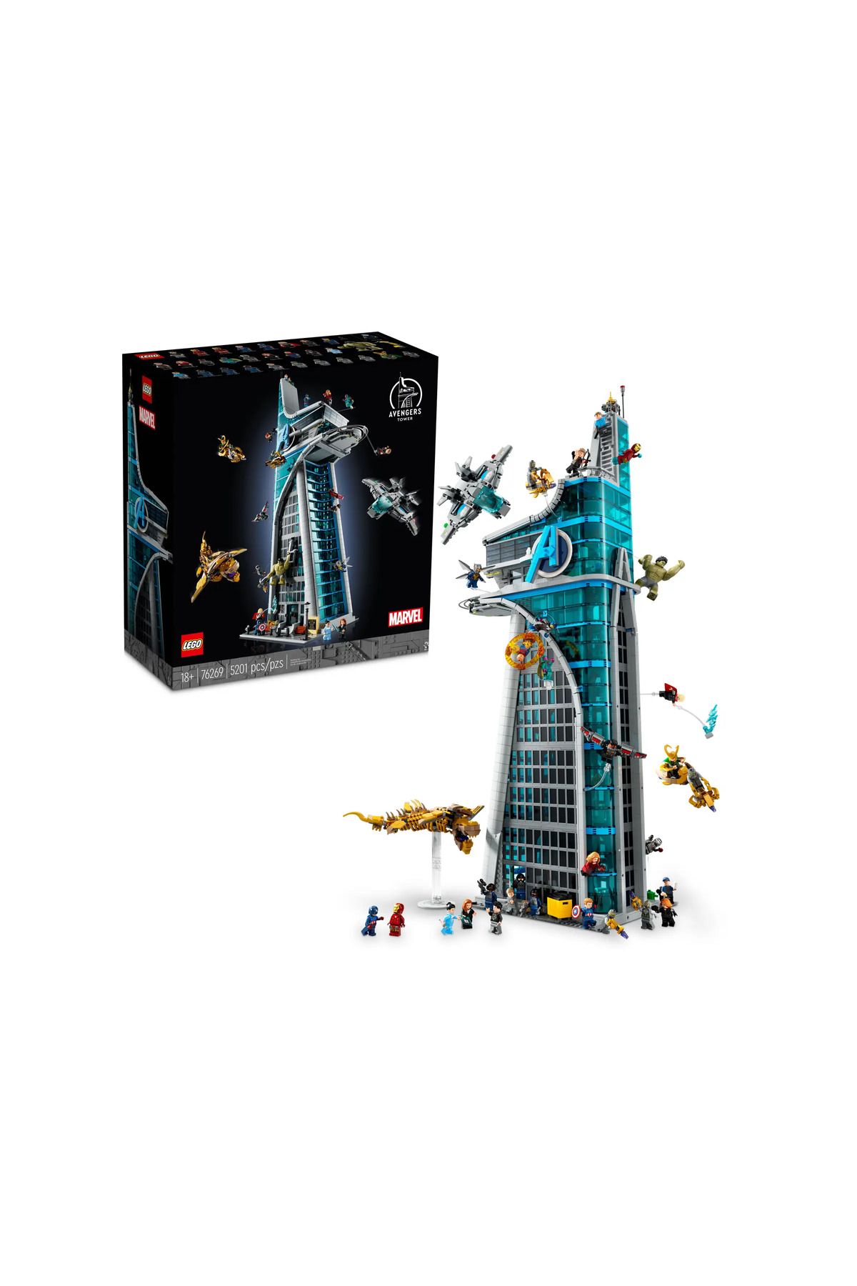 LEGO لگو برج مارول 76269 اونجرز (5201 قطعه)