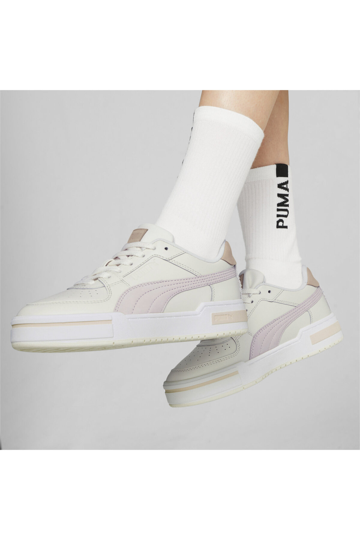 اسنیکر زنانه بژ پوما | 394750 اورجینال - تصویر 8