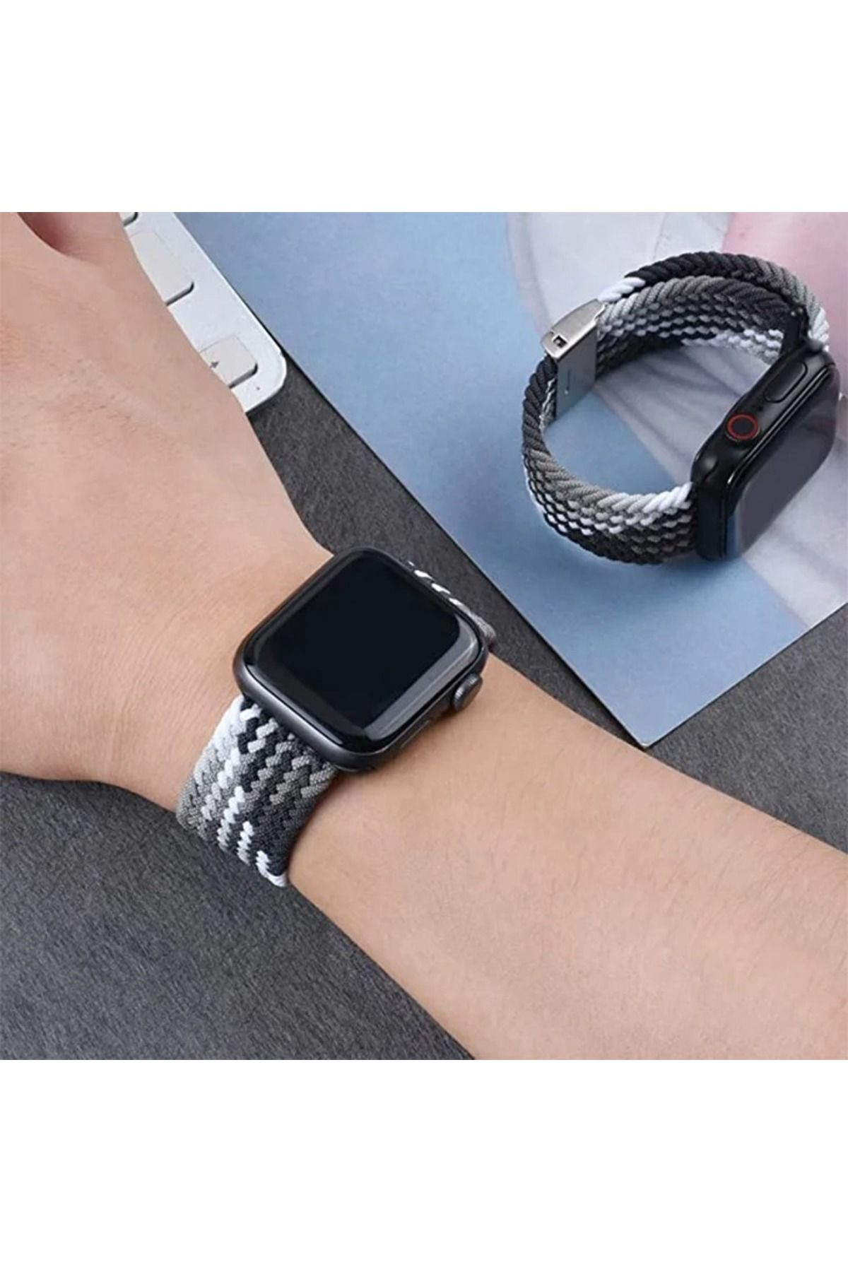 Apple watch fabric top band