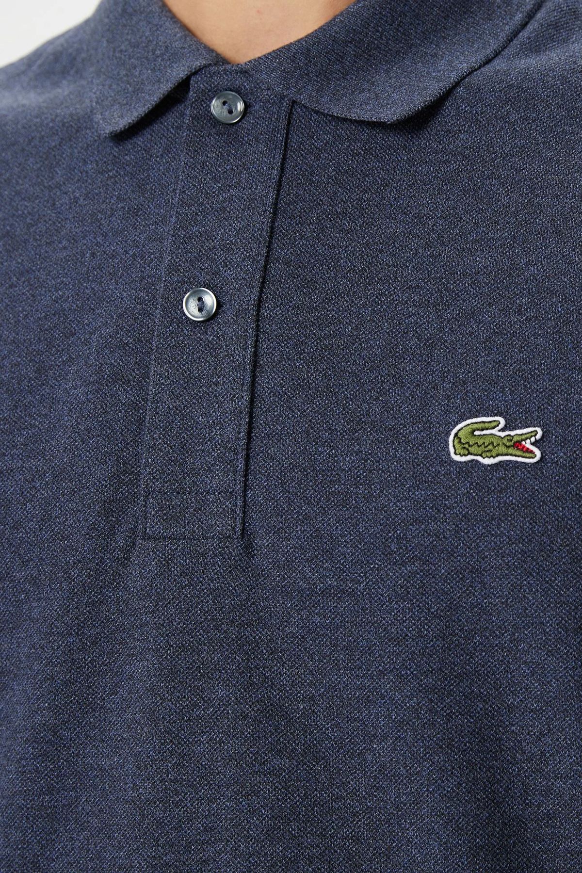 Navy blue lacoste polo deals shirt