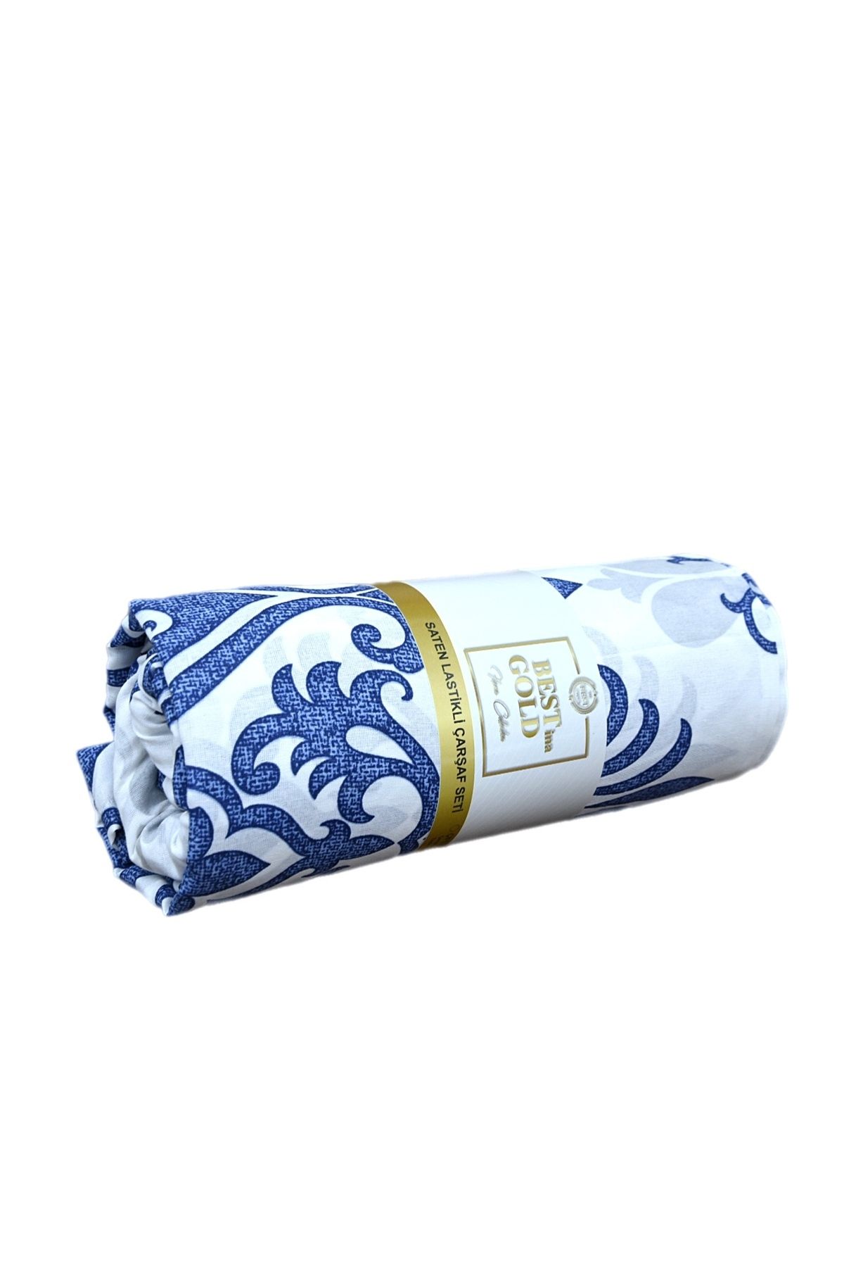 BESTİNA GOLD-Double Ranforce Cotton Fabric Elastic Sheet Set BTG24 2