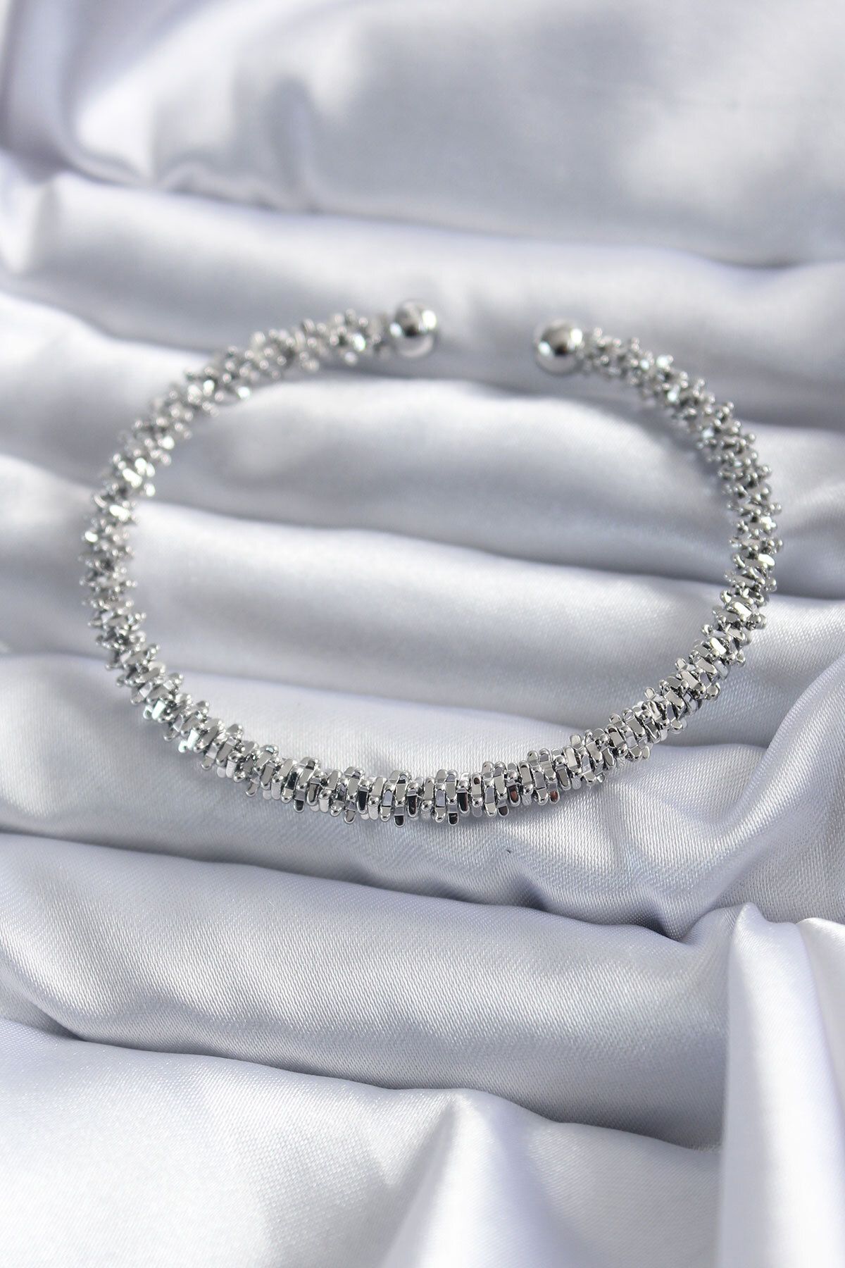 Silver sale rhinestone bracelet