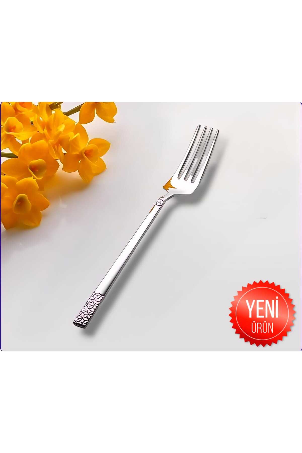 Steel Star Dinner Fork- Dinner Fork 12 Li Mehay HOME-2023 MHY-HOME-02