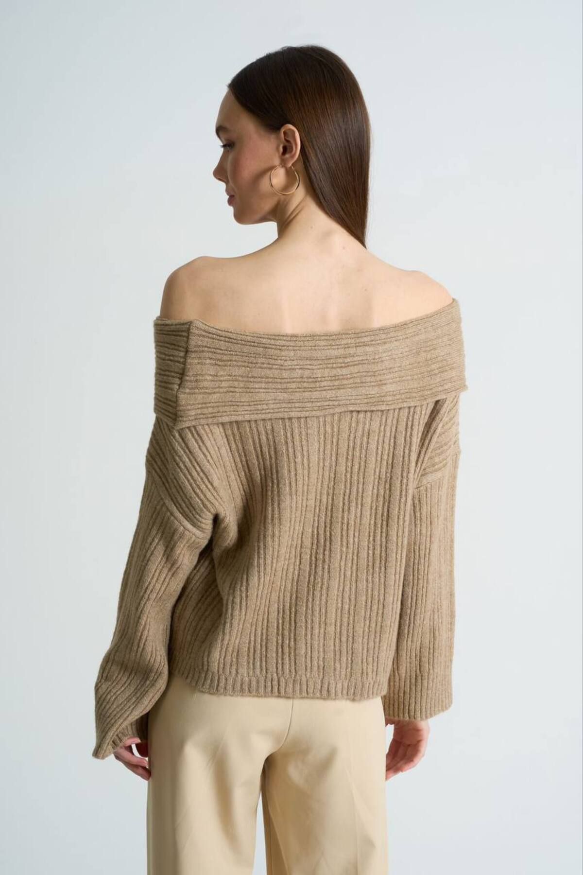 Dark beige discount sweater