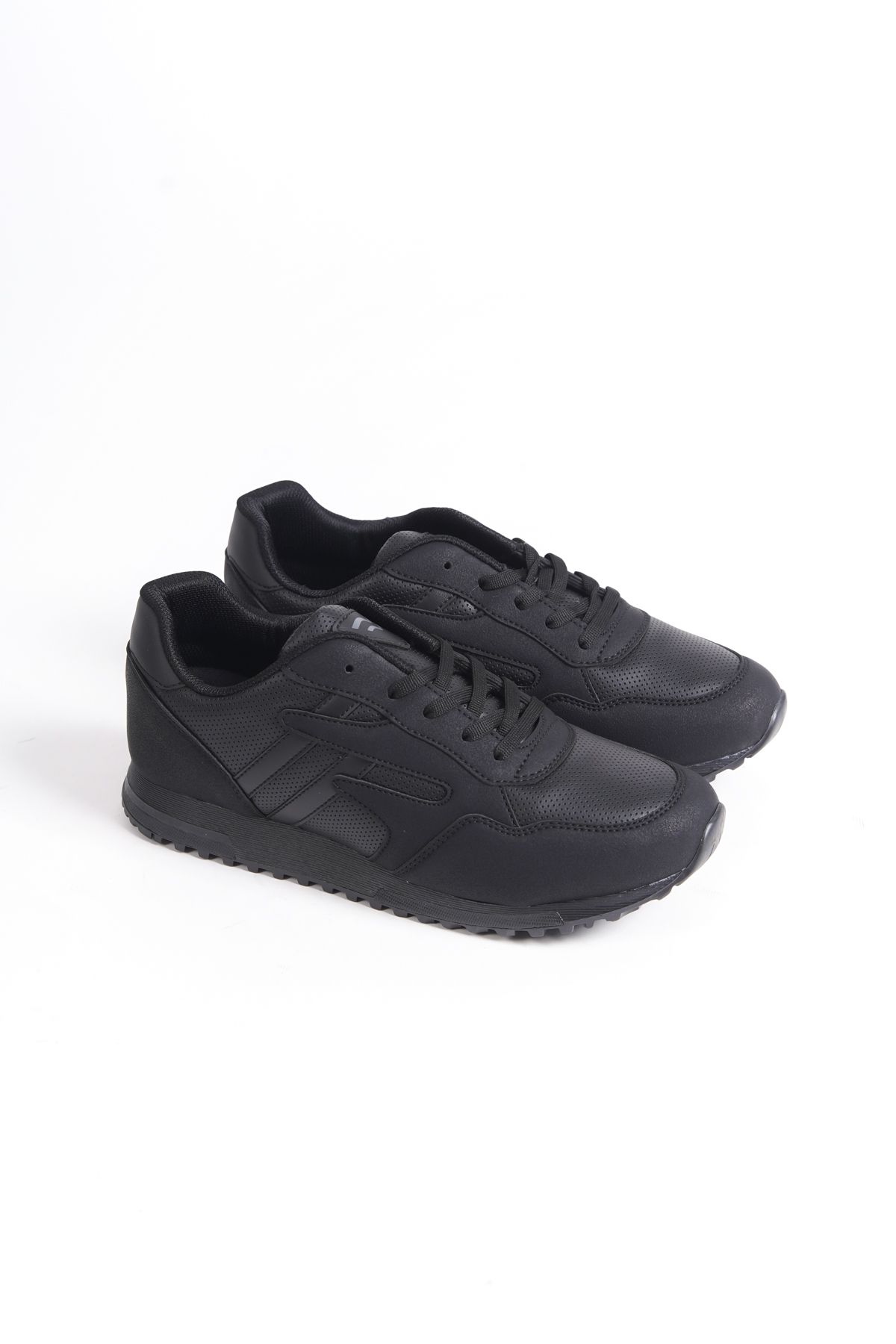 Moda Değirmeni-Pantofort negru pentru femei Bg1053-101-0001 6