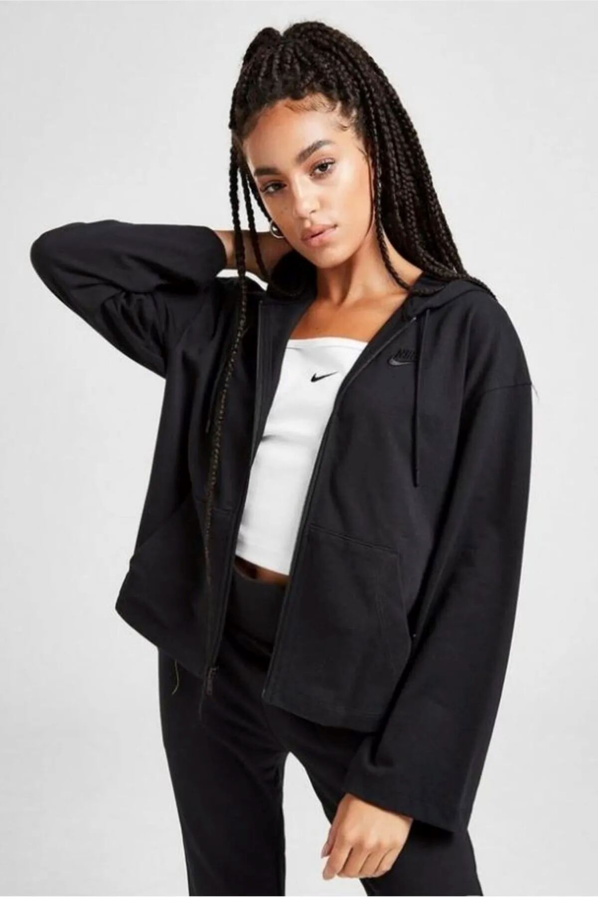 Nike sports cheap hoodie womens