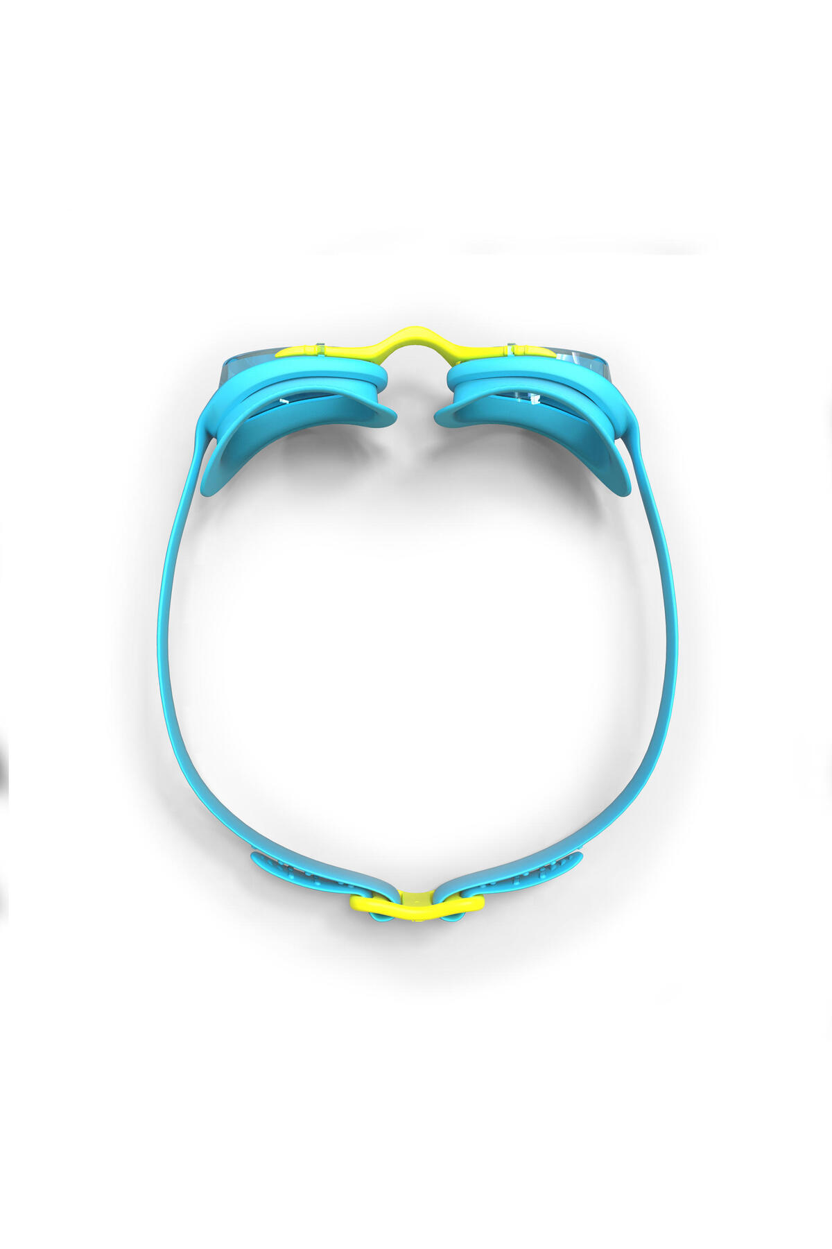 Decathlon عینک شنا نبیجی - سایز S آبی / زرد 100 Xbase
