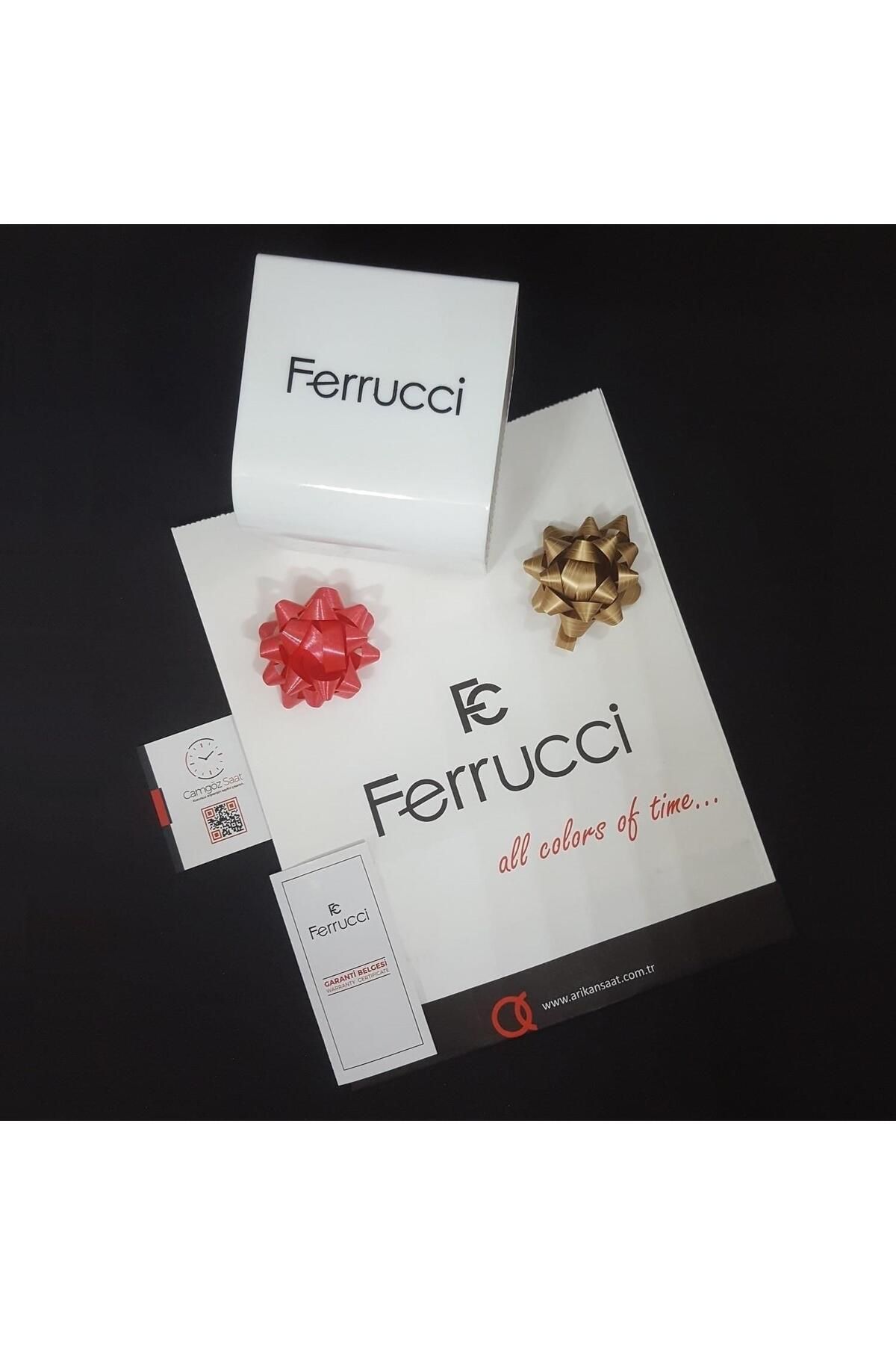 Ferrucci-Jubilee Bracelet Day and Date Display Wrist Watch 5