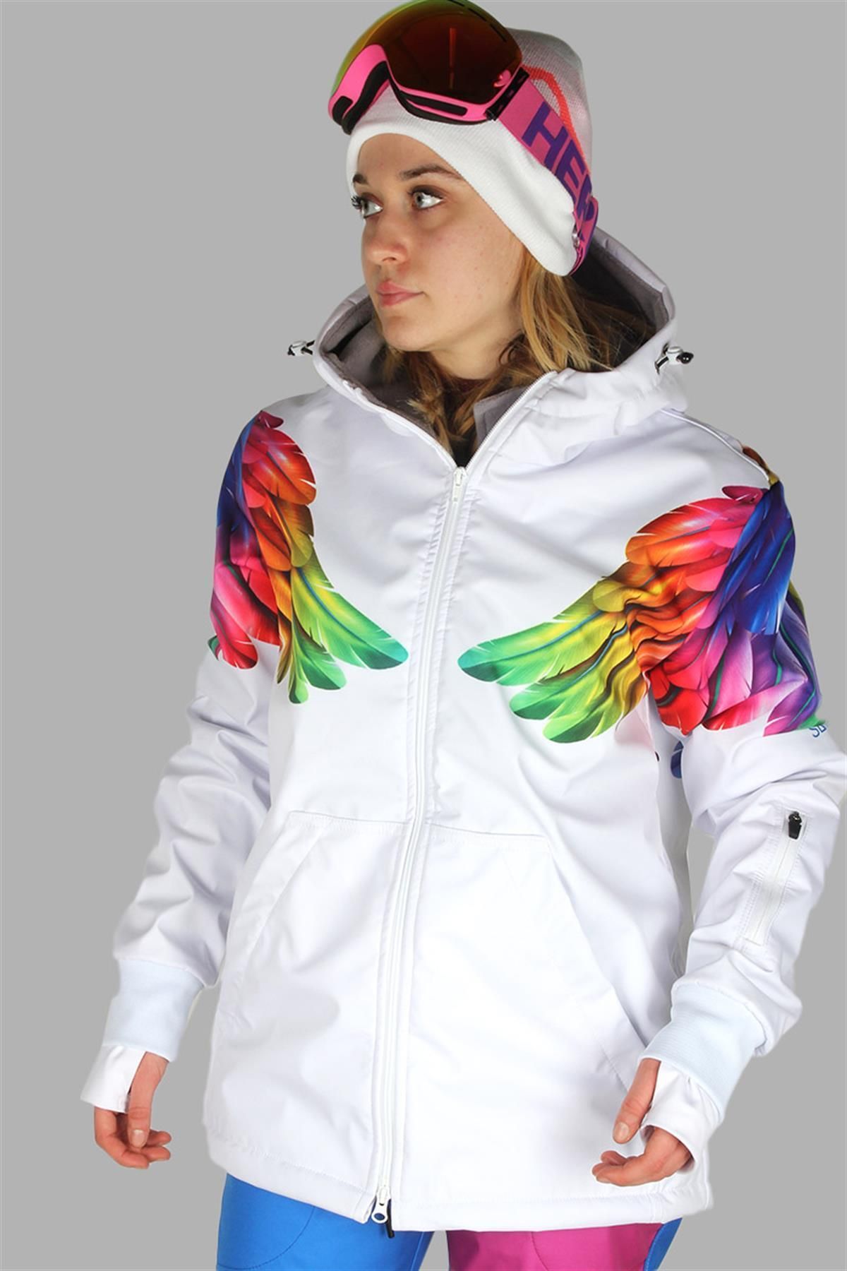 SNOWSEA White Angel Kadın Kayak Montu