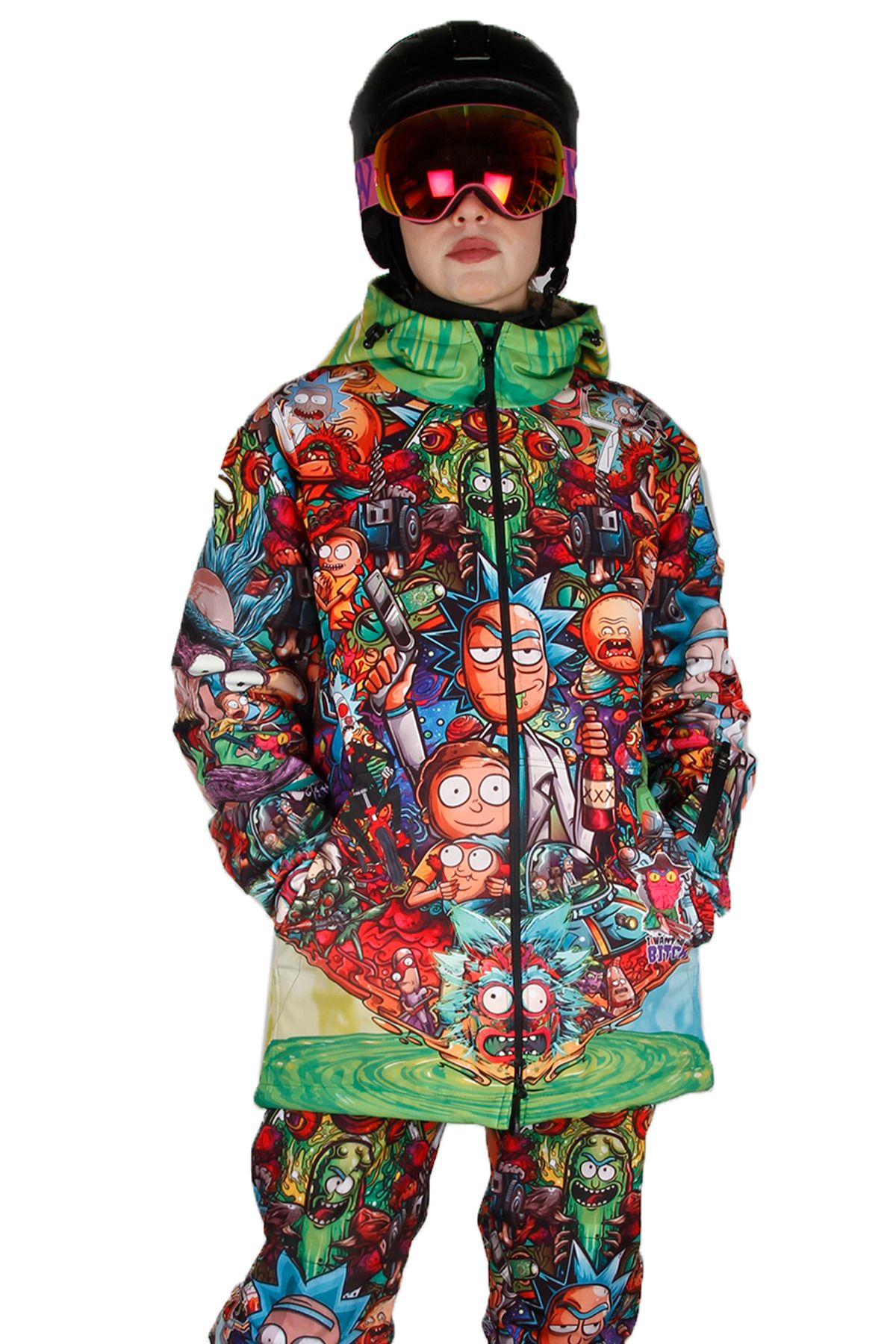 SNOWSEA Çılgın Tasarım Snowboard Montu