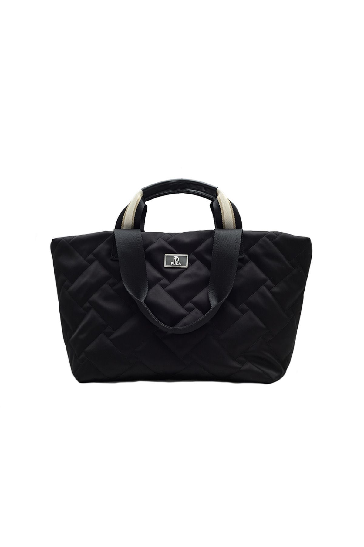FUDA Shoulder Bag Black Plain Trendyol