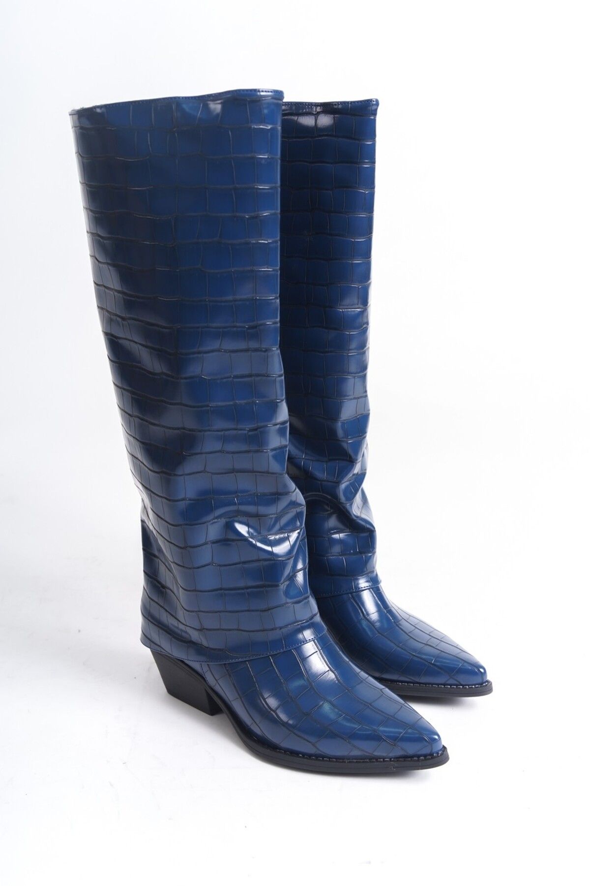 Dark blue boots clearance