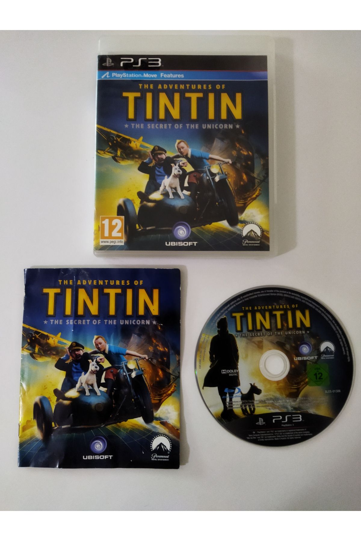 Ubisoft PS3 OYUNU - THE ADVENTURES OF TİNTİN