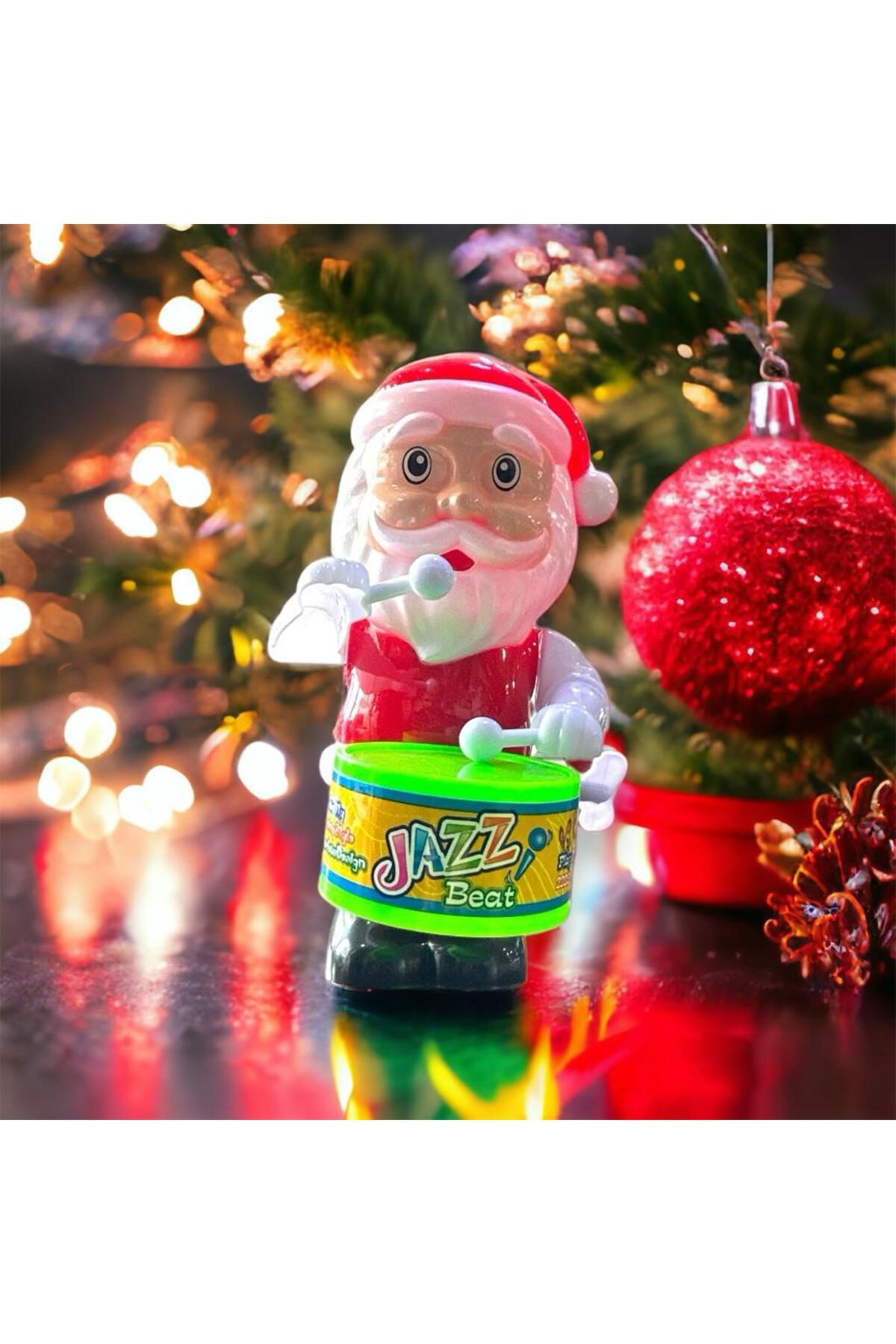 CHRISTMAS MAGICキーホルダーセット Genel Markalar DAVUL ÇALAN NOEL BABA OYUNCAĞI YILBAŞI OYUNCAKLARI