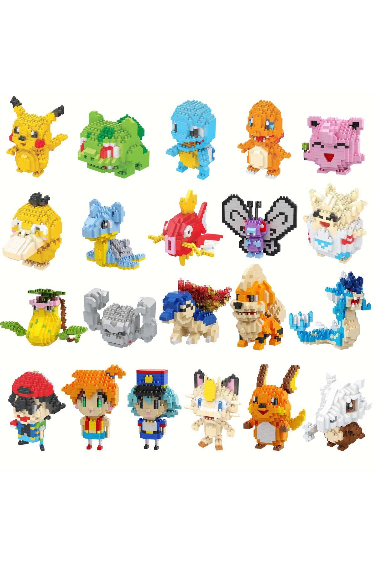 ThreeMB Toys-Pokemon 3Part Block Puzzle Abra 4