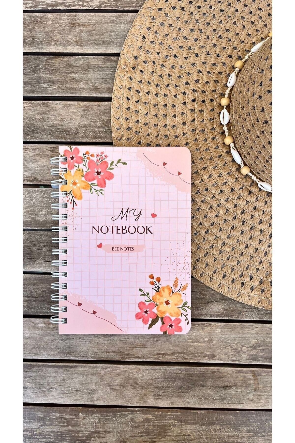 Beenotes-Spring Pattern Hard Cover Spiral Dotted Notebook / School Notebook / Notepad 3