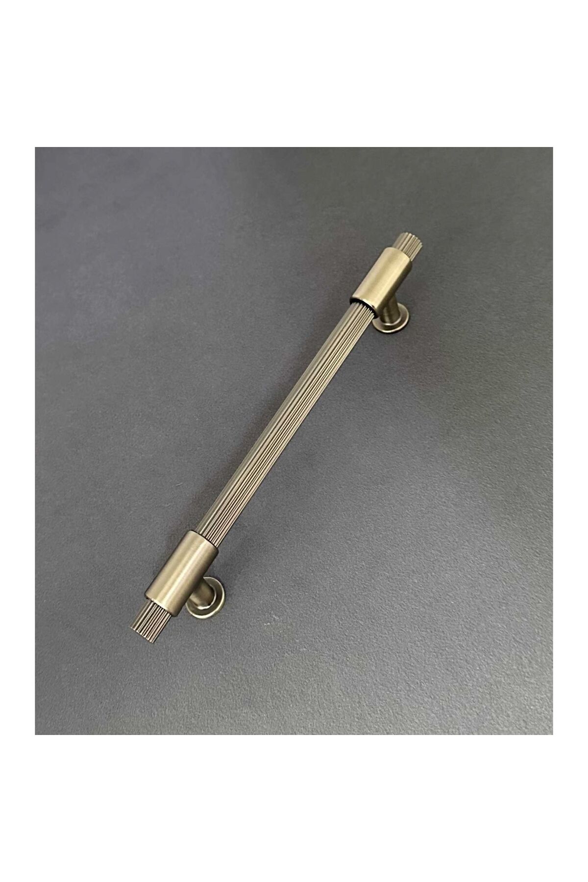 KOLDOOR Erva Handles 158 Mat Antik Sarı Mobilya Tv Ünitesi Dolap Mutfak Çekmece Kulpu 192 Mm 2 Adet