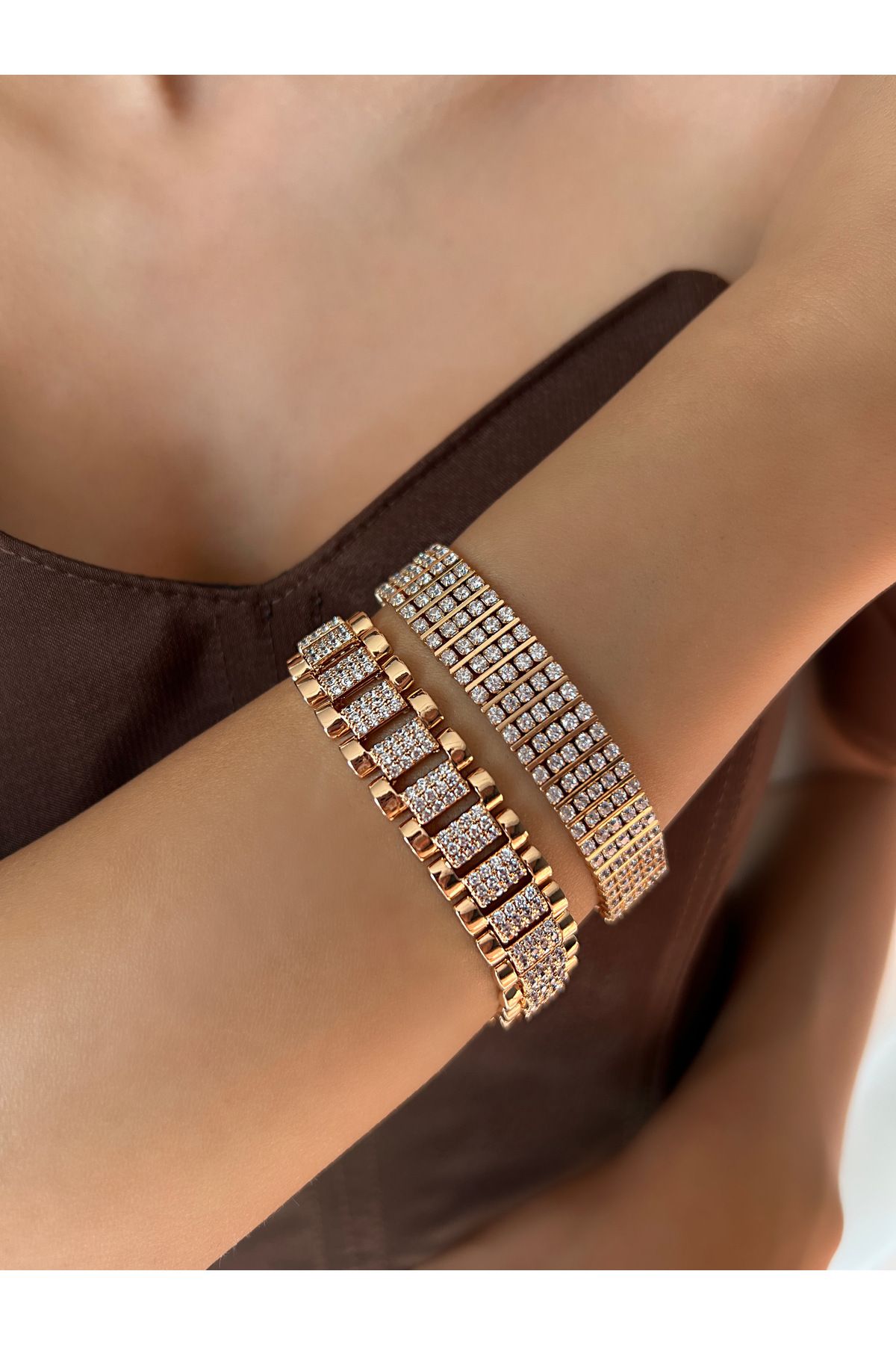 JELLY Women s Xuping Steel Rose Gold Color 1st Class Zircon Stone