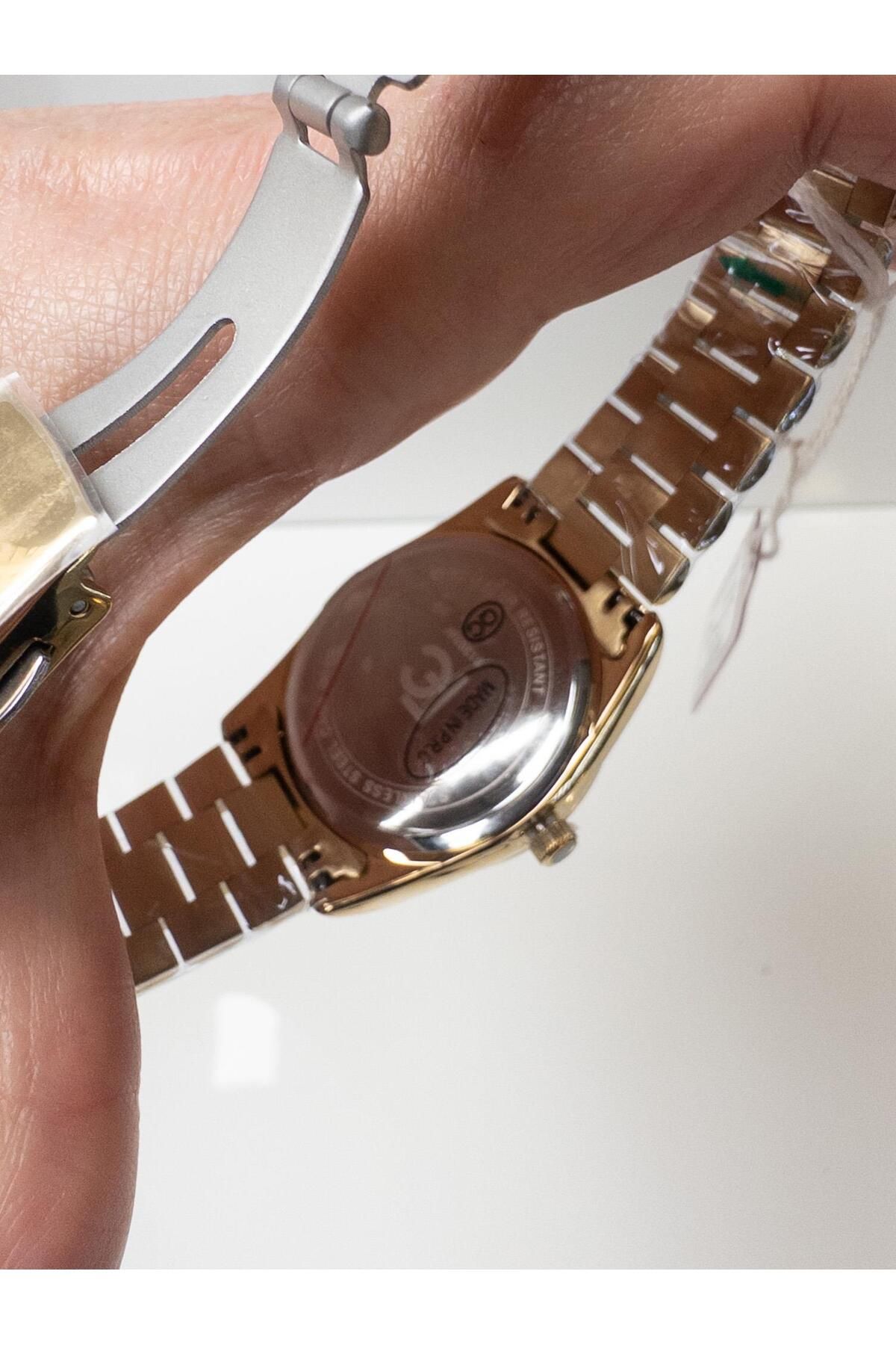 Ferrucci-Jubilee Bracelet Day and Date Display Wrist Watch 3