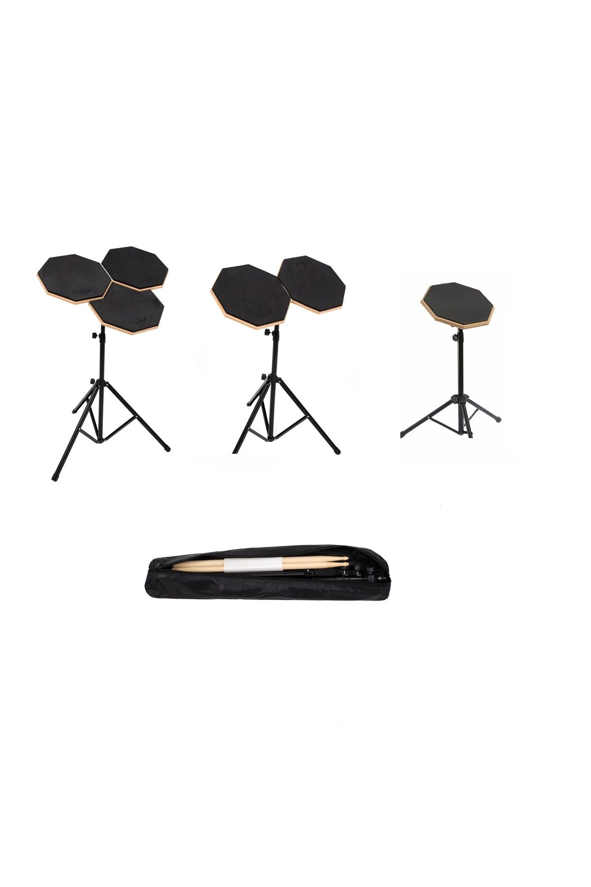 Donizetti-Drum Drum Drum Full Set with Practical Work Pad and Stand 1