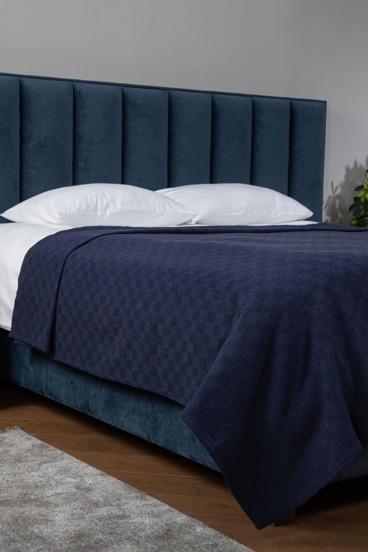 Salbace-Checkerboard Pattern Pique Single 3